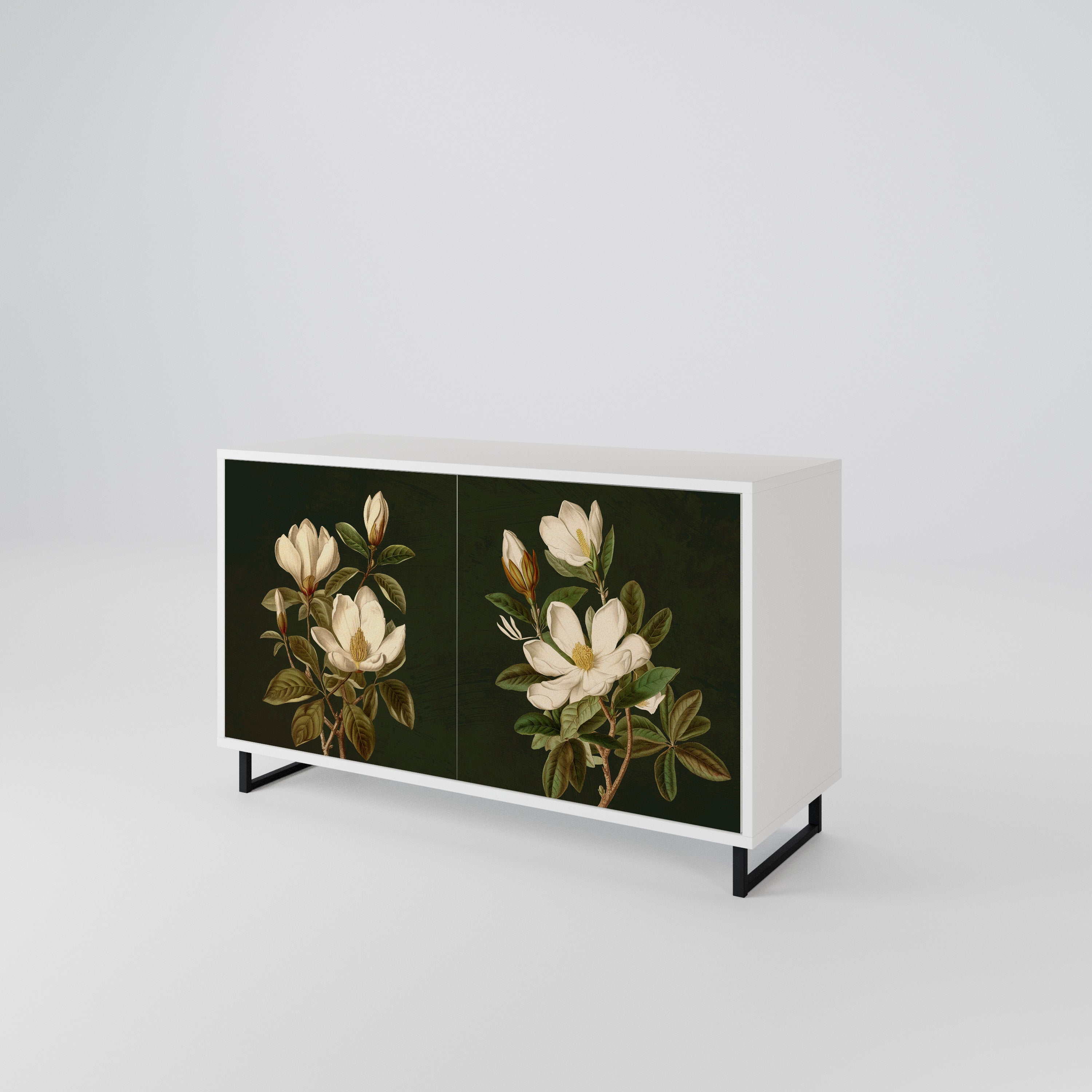 FLORAL NOIR 2-türiges Sideboard