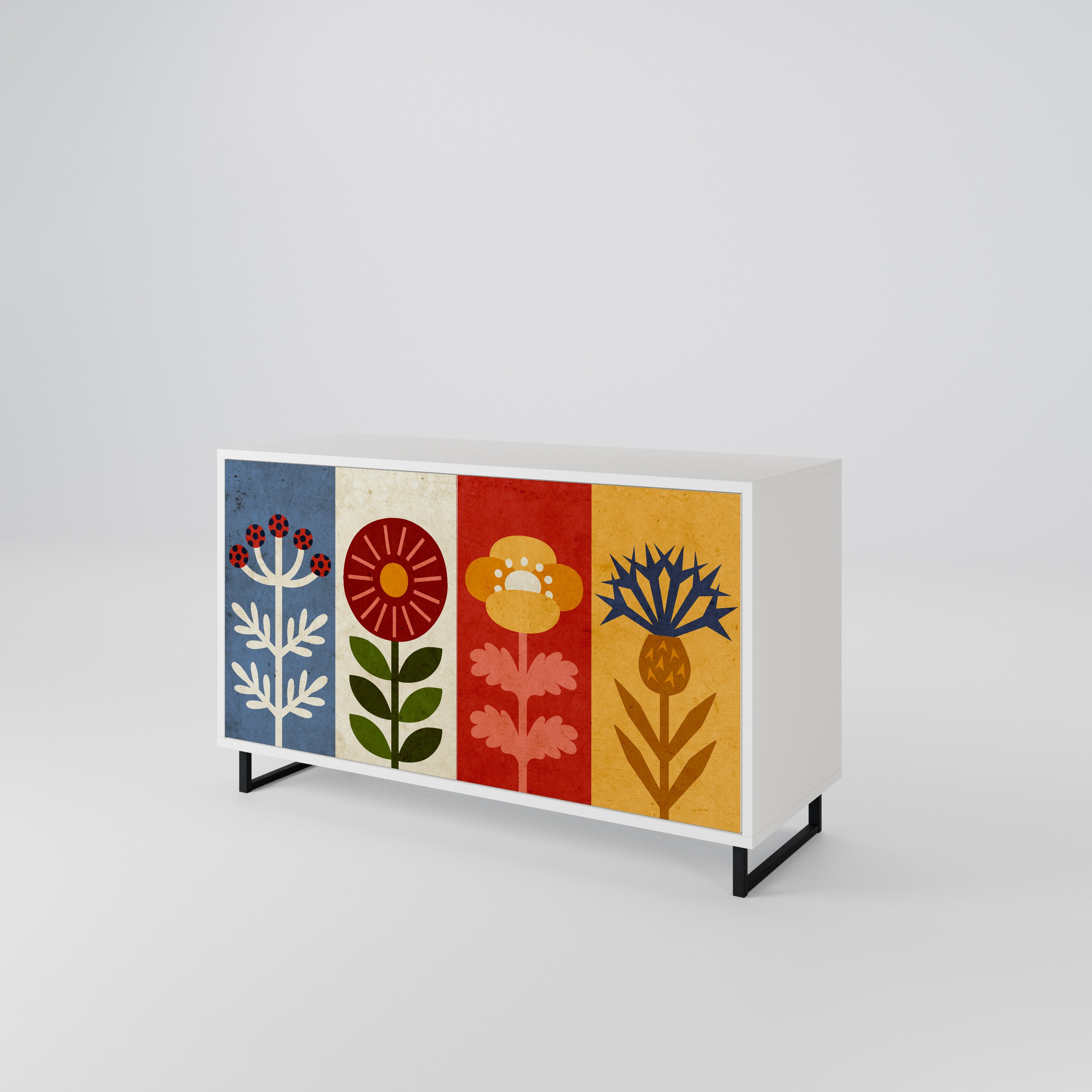 SCANDIC FLOWERET 2-türiges Sideboard