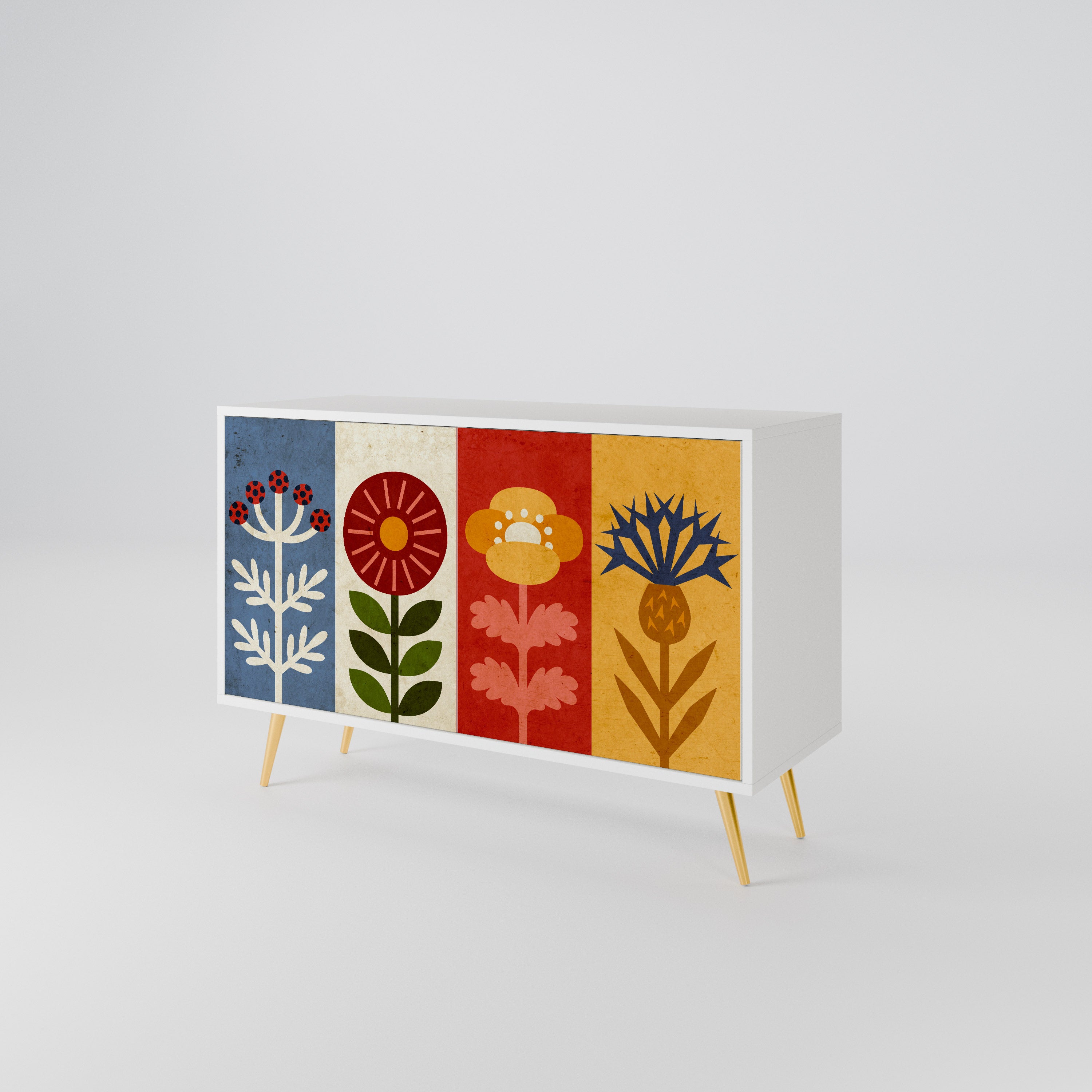 SCANDIC FLOWERET 2-türiges Sideboard