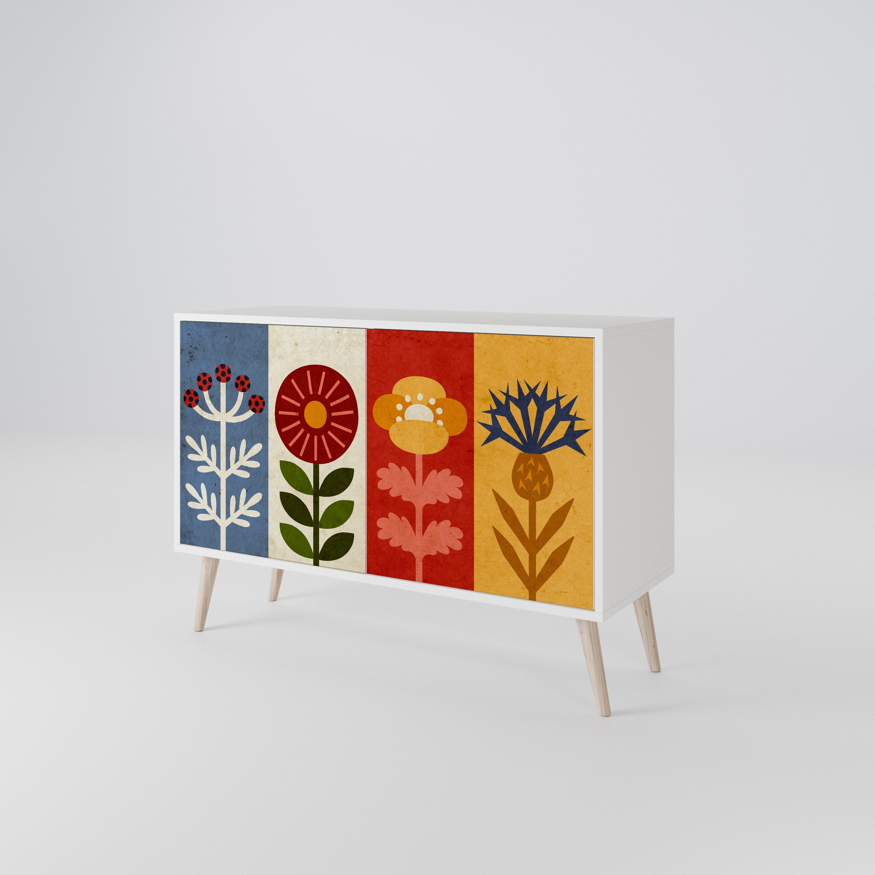 SCANDIC FLOWERET 2-türiges Sideboard