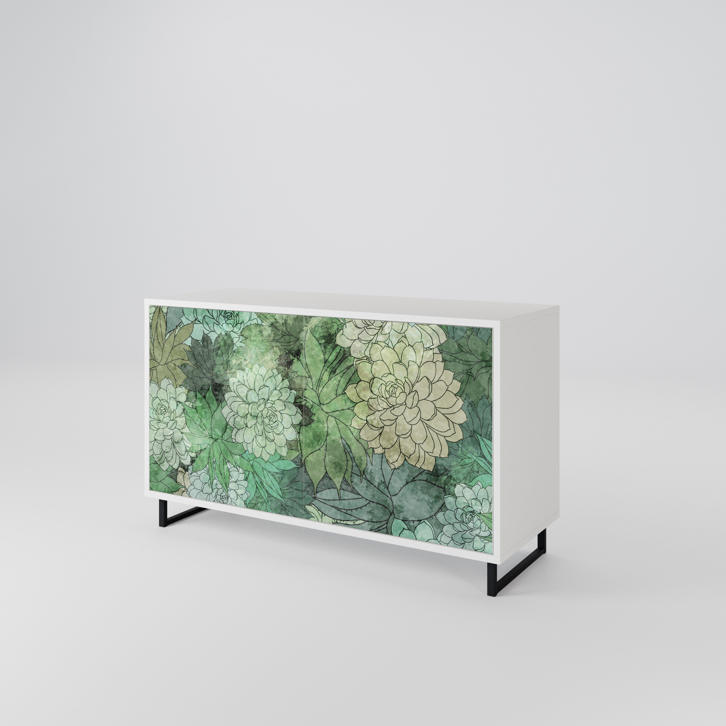 SUCCULENT CLUSTER 2-türiges Sideboard