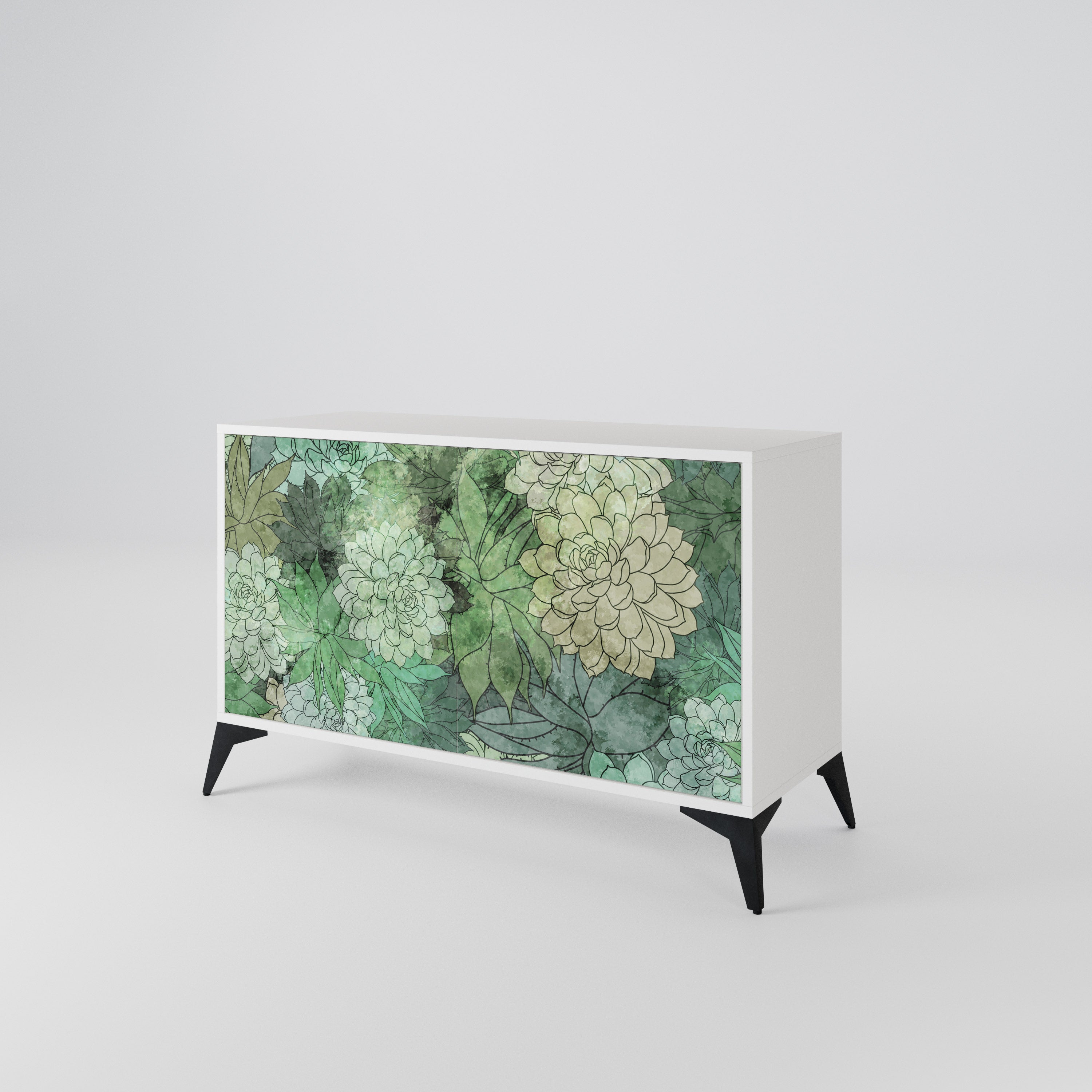 SUCCULENT CLUSTER 2-türiges Sideboard