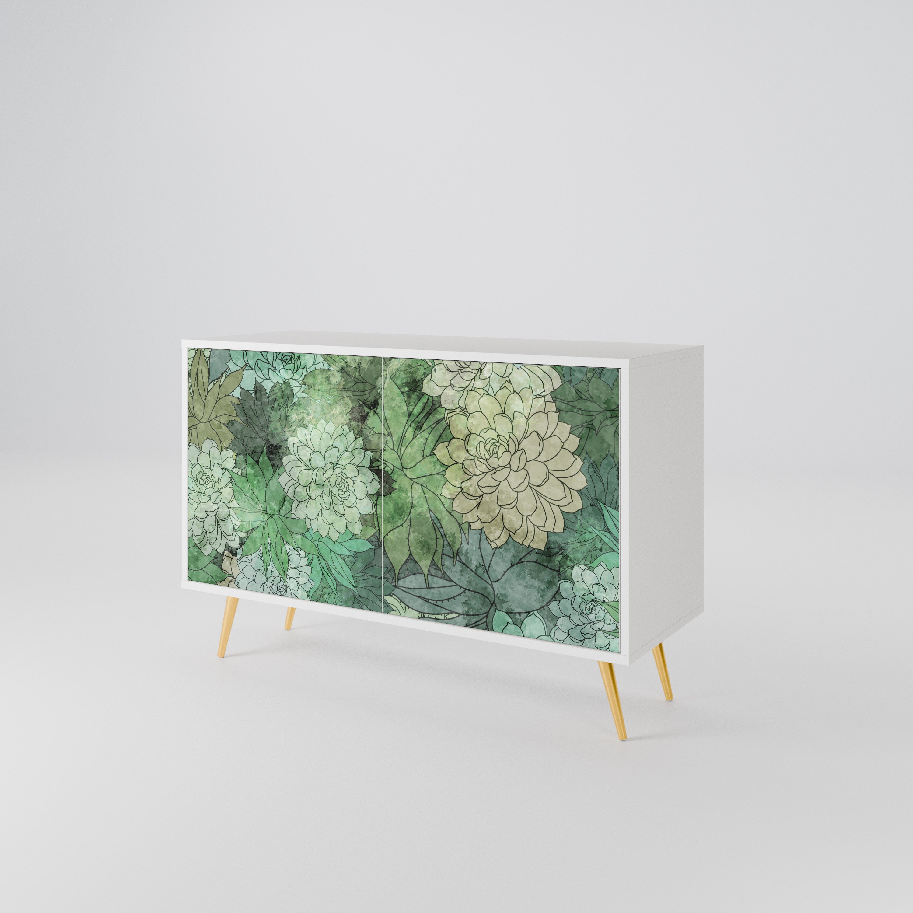 SUCCULENT CLUSTER 2-türiges Sideboard