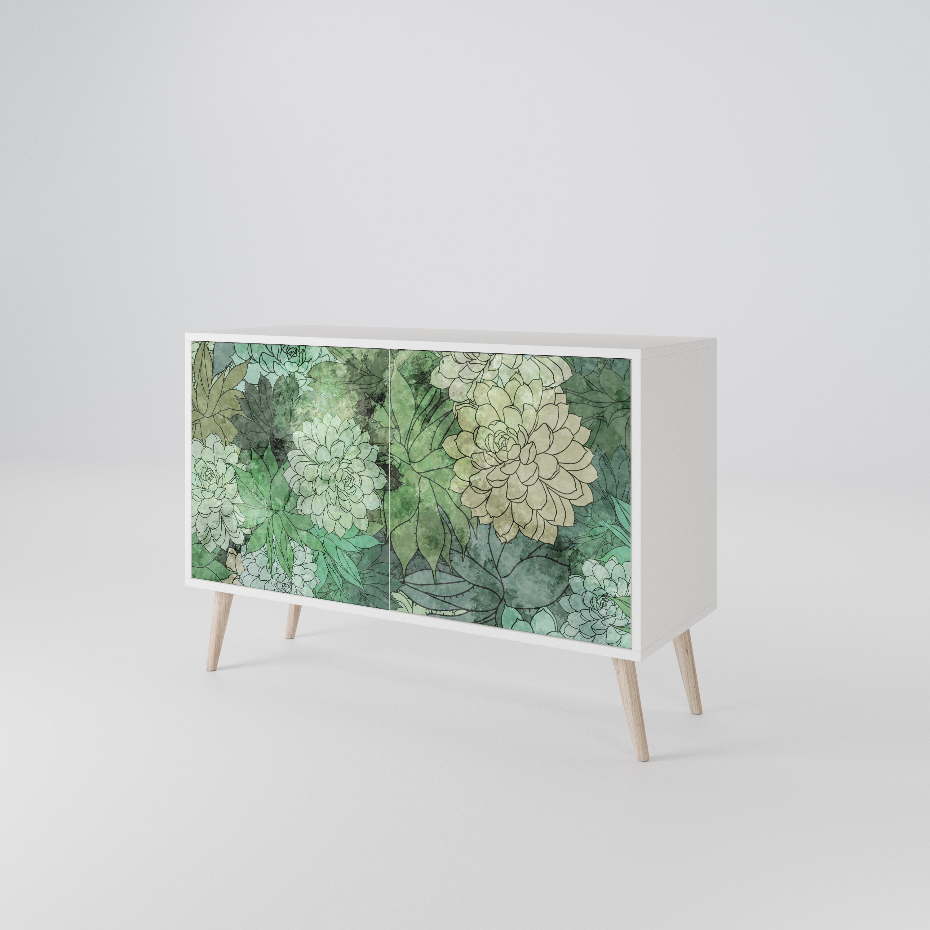 SUCCULENT CLUSTER 2-türiges Sideboard