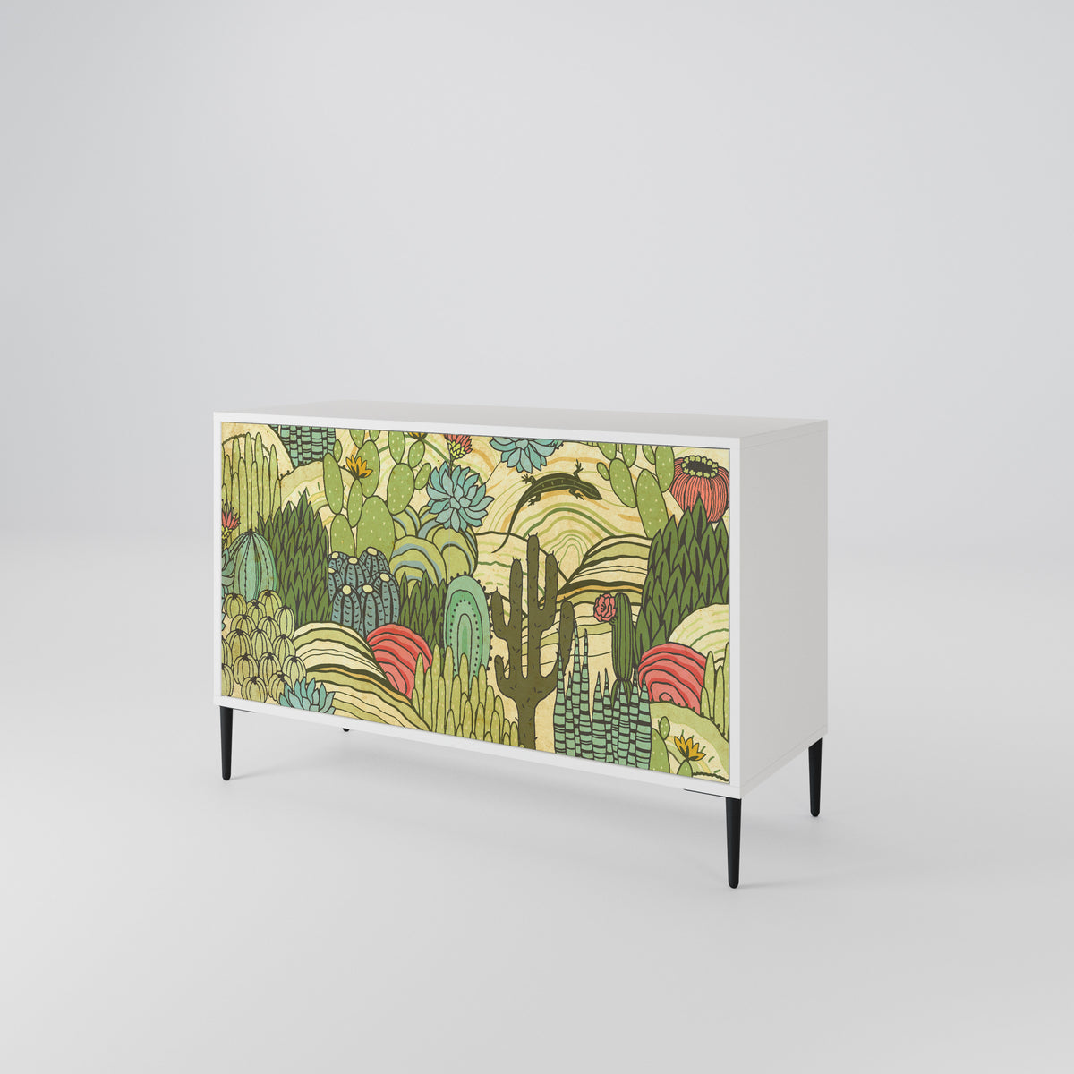 SUCCULENTS KALEIDOSCOPE 2-türiges Sideboard