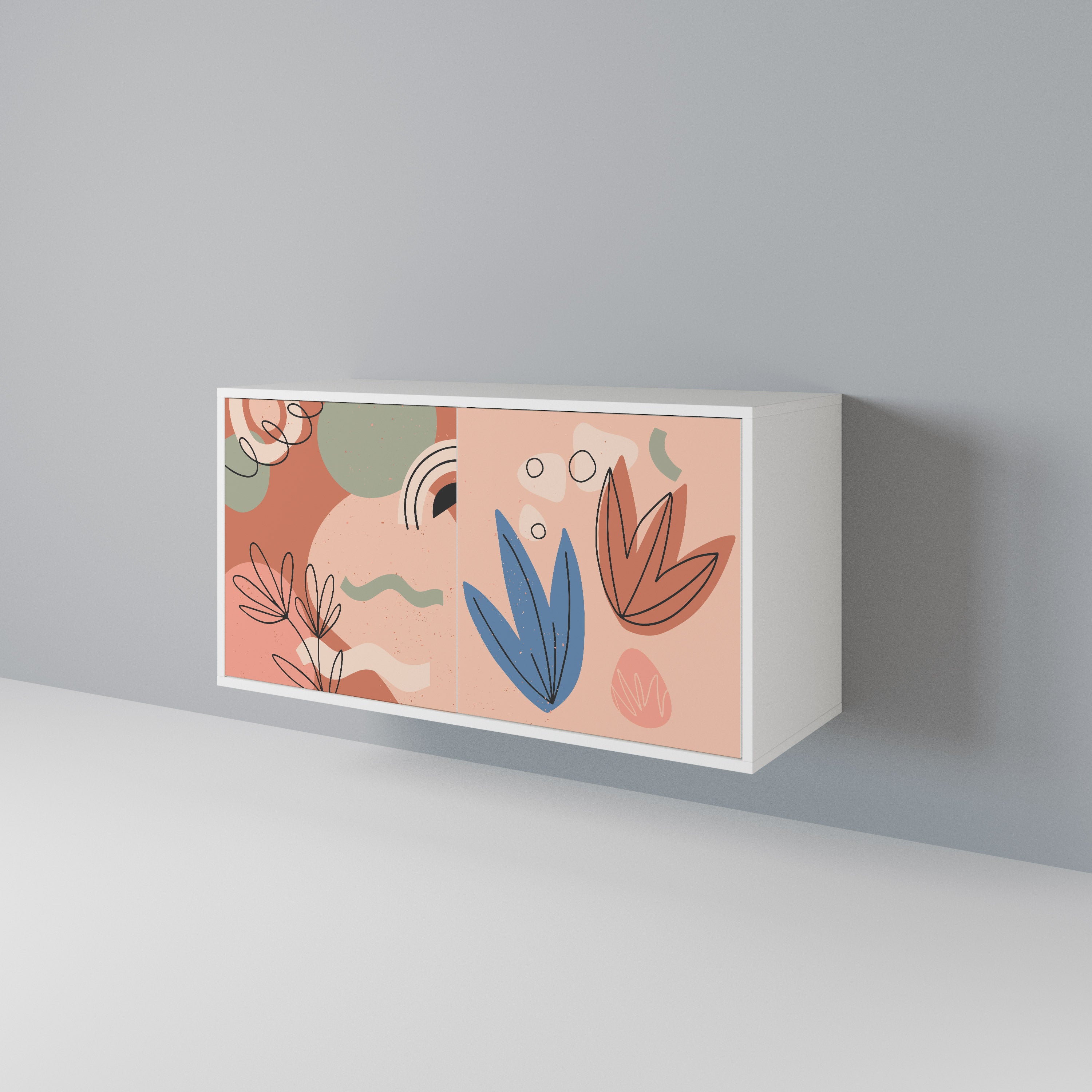 PASTEL DESTINY 2-türiges Sideboard
