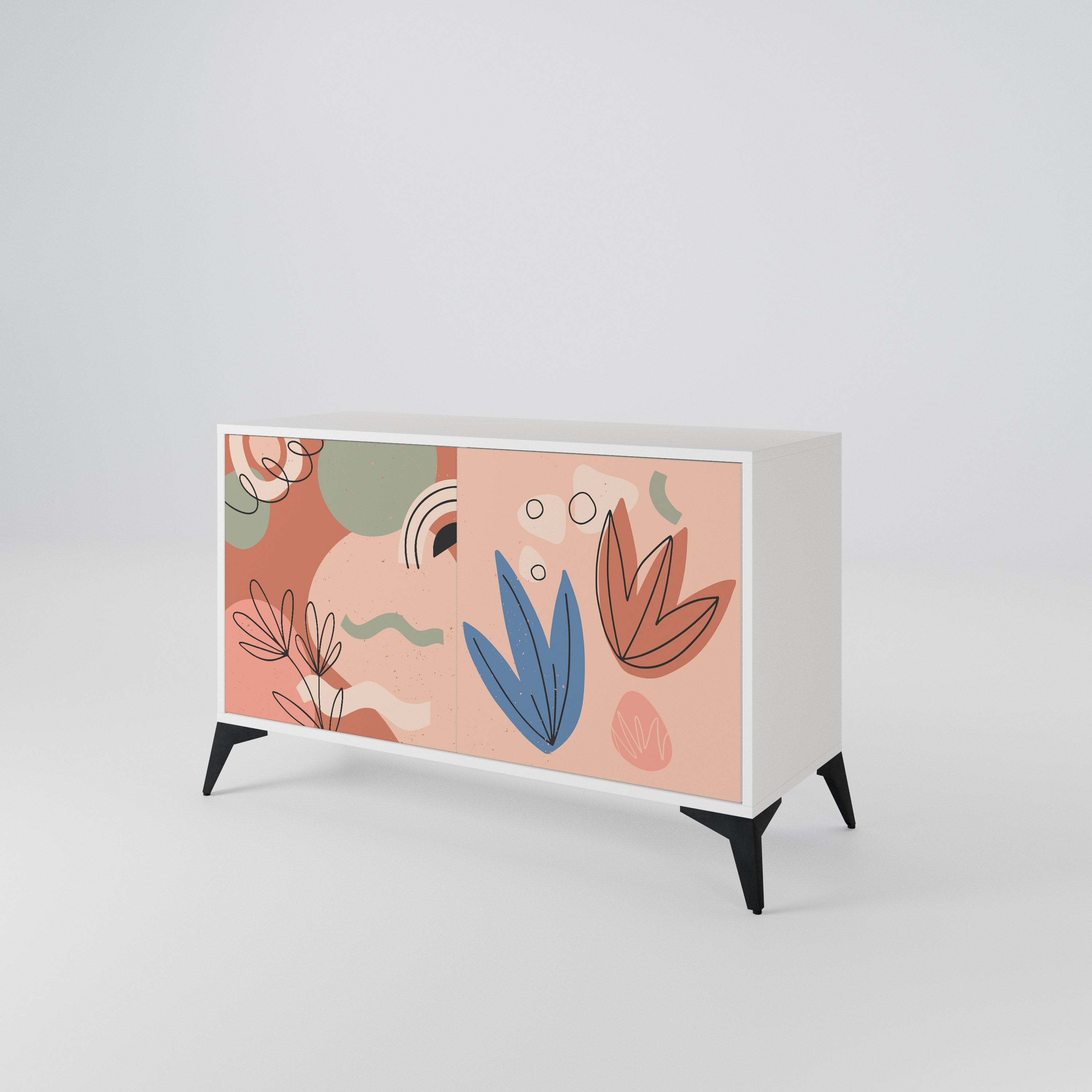 PASTEL DESTINY 2-türiges Sideboard