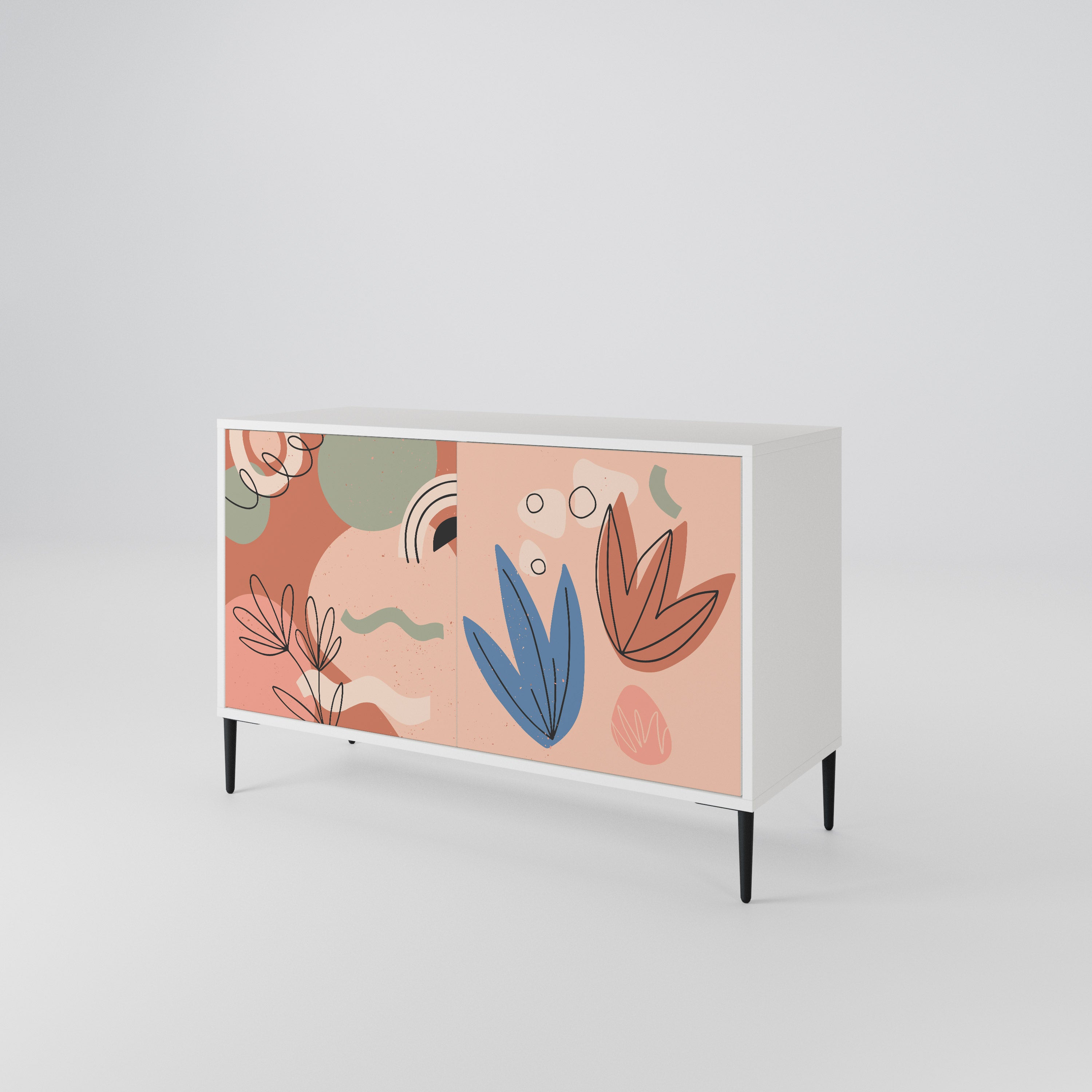 PASTEL DESTINY 2-türiges Sideboard
