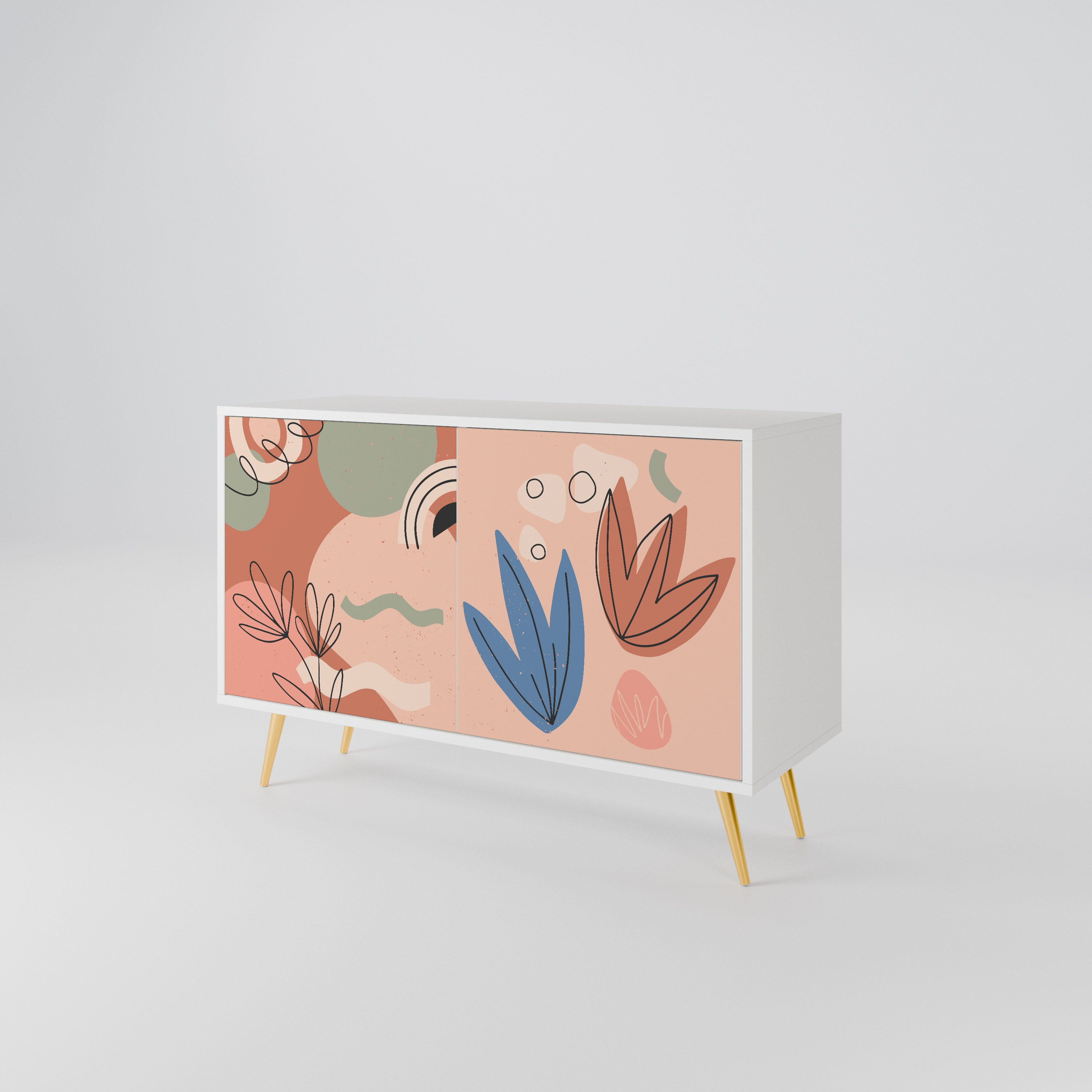 PASTEL DESTINY 2-türiges Sideboard