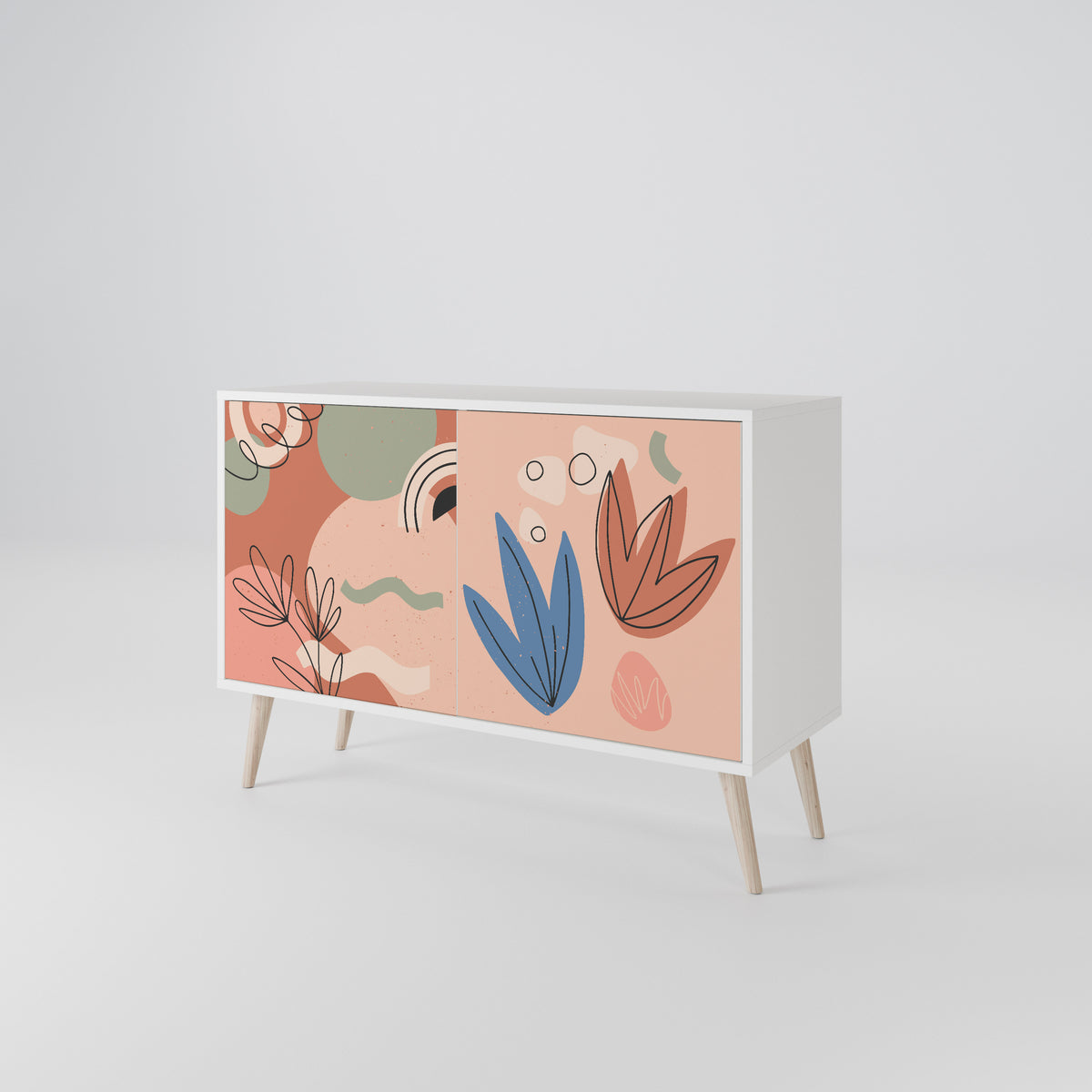 PASTEL DESTINY 2-türiges Sideboard