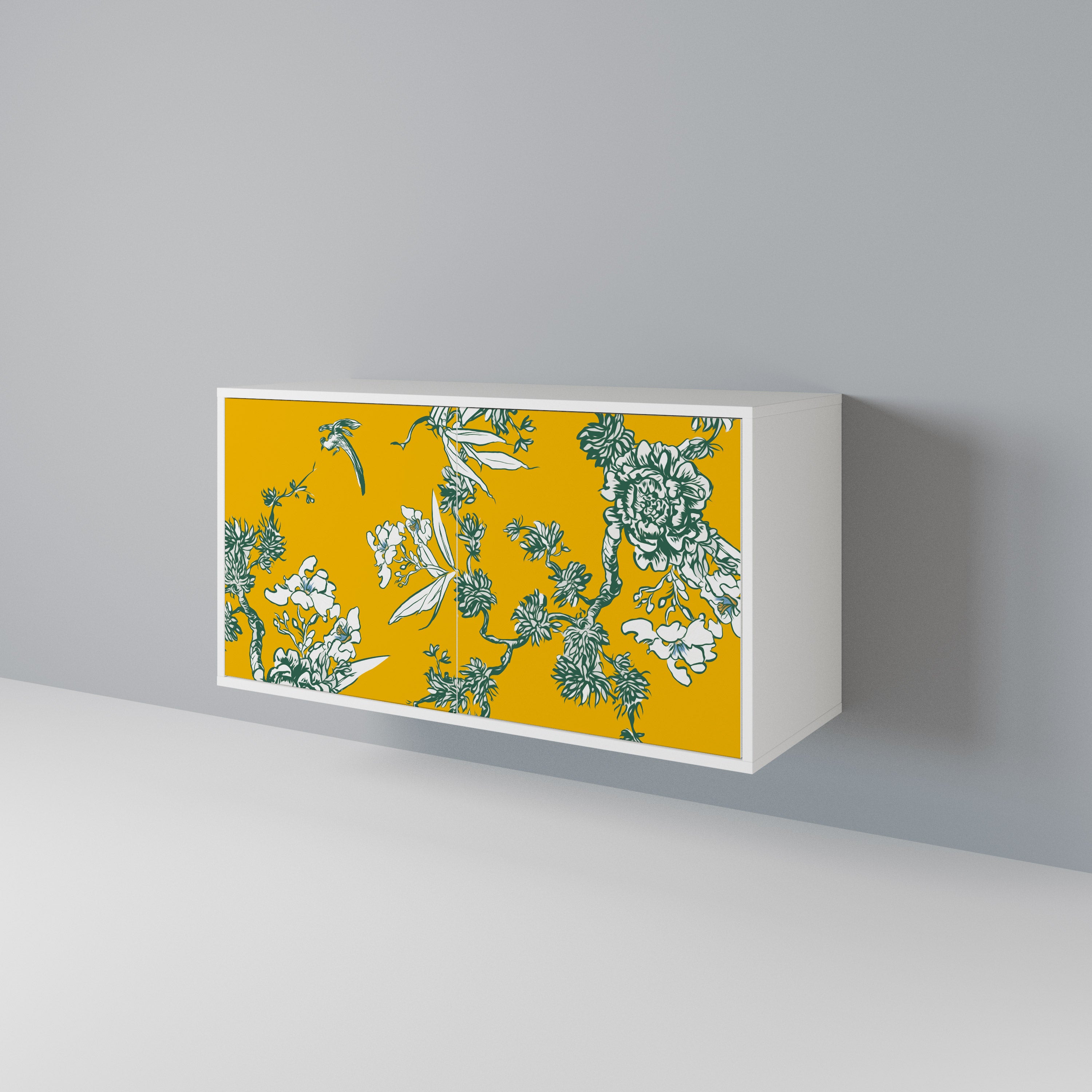 YELLOW CHINOISERIE 2-türiges Sideboard