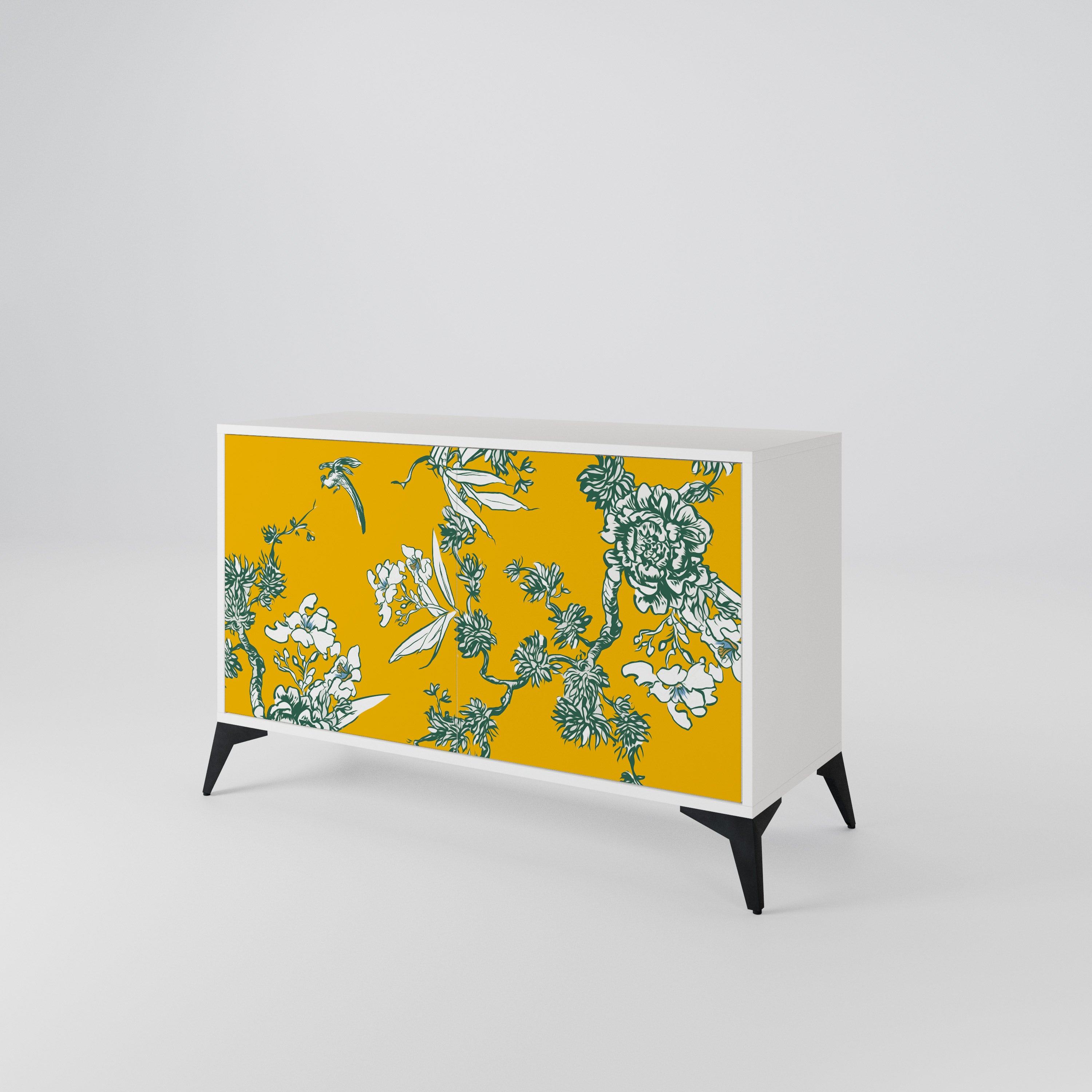 YELLOW CHINOISERIE 2-türiges Sideboard