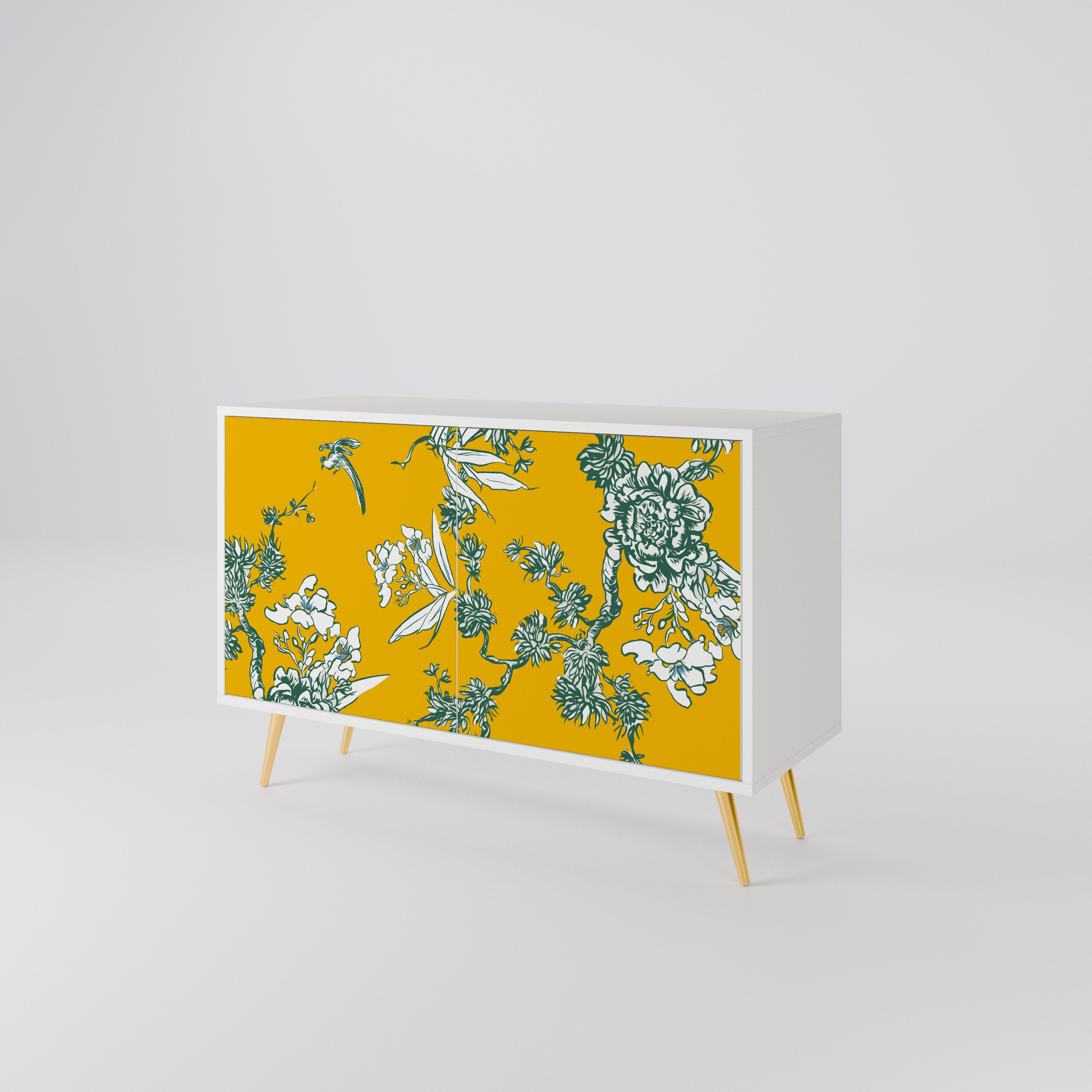 YELLOW CHINOISERIE 2-türiges Sideboard