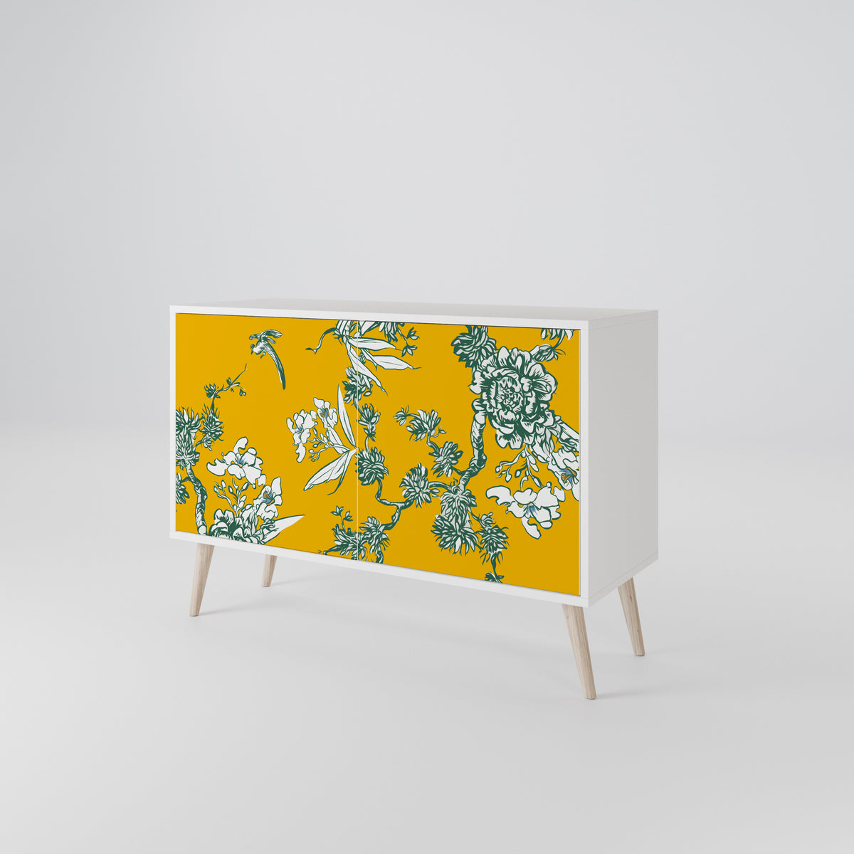 YELLOW CHINOISERIE 2-türiges Sideboard