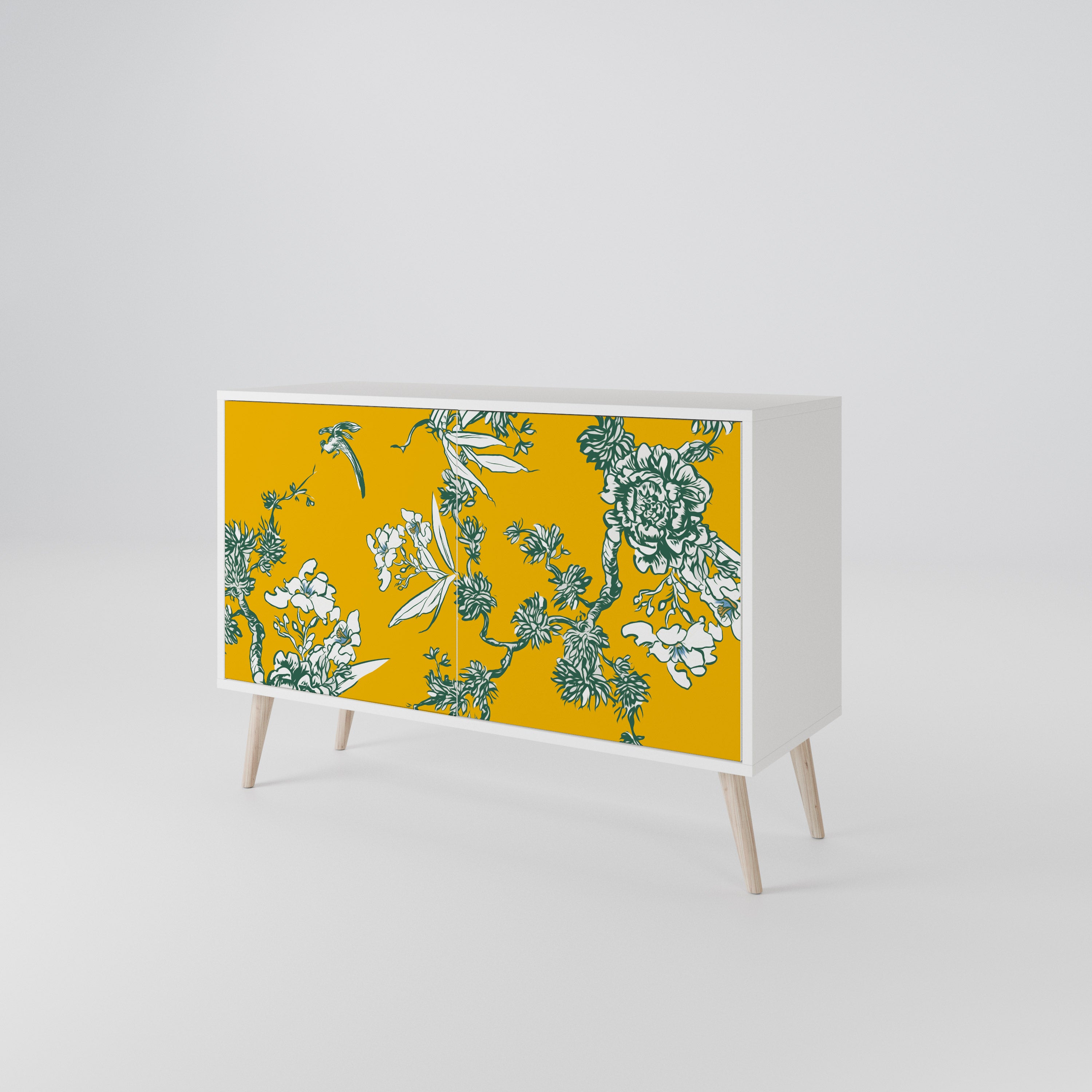 YELLOW CHINOISERIE 2-türiges Sideboard