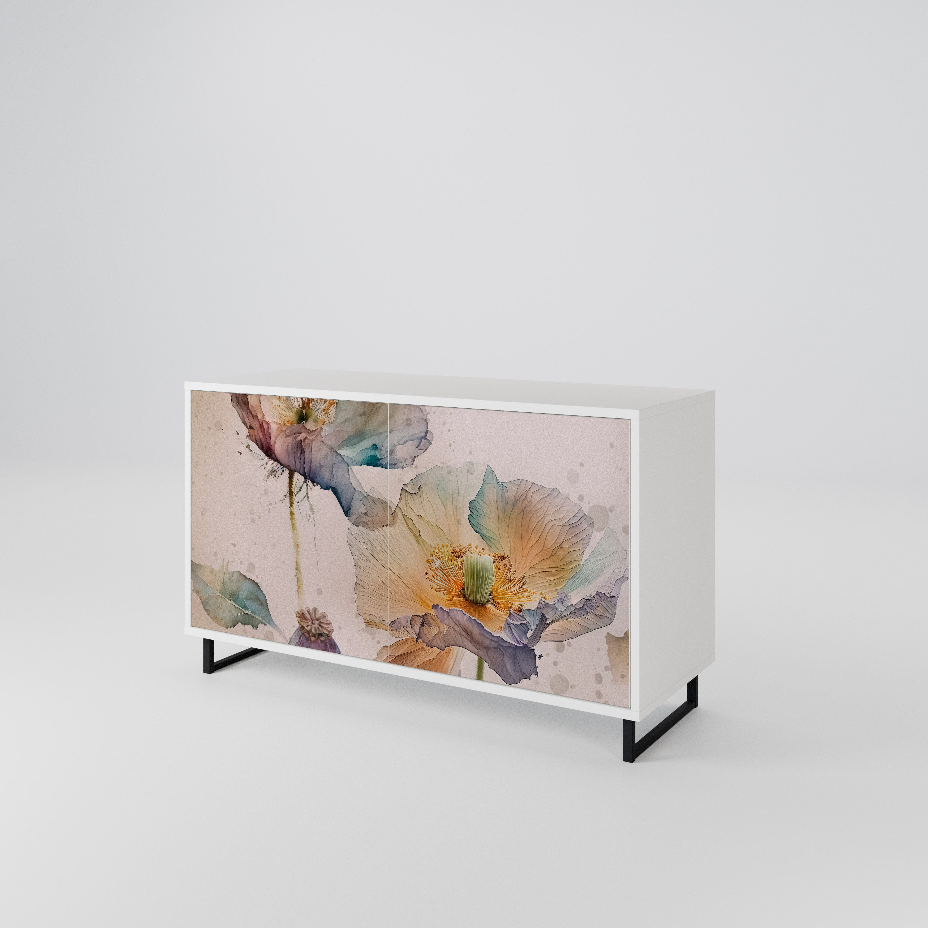 SOFTEN POPPY 2-türiges Sideboard
