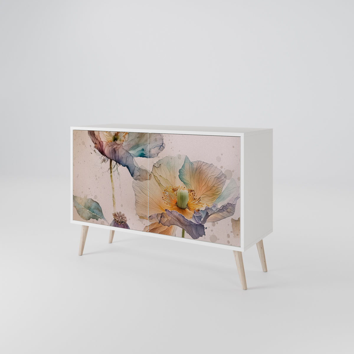 SOFTEN POPPY 2-türiges Sideboard