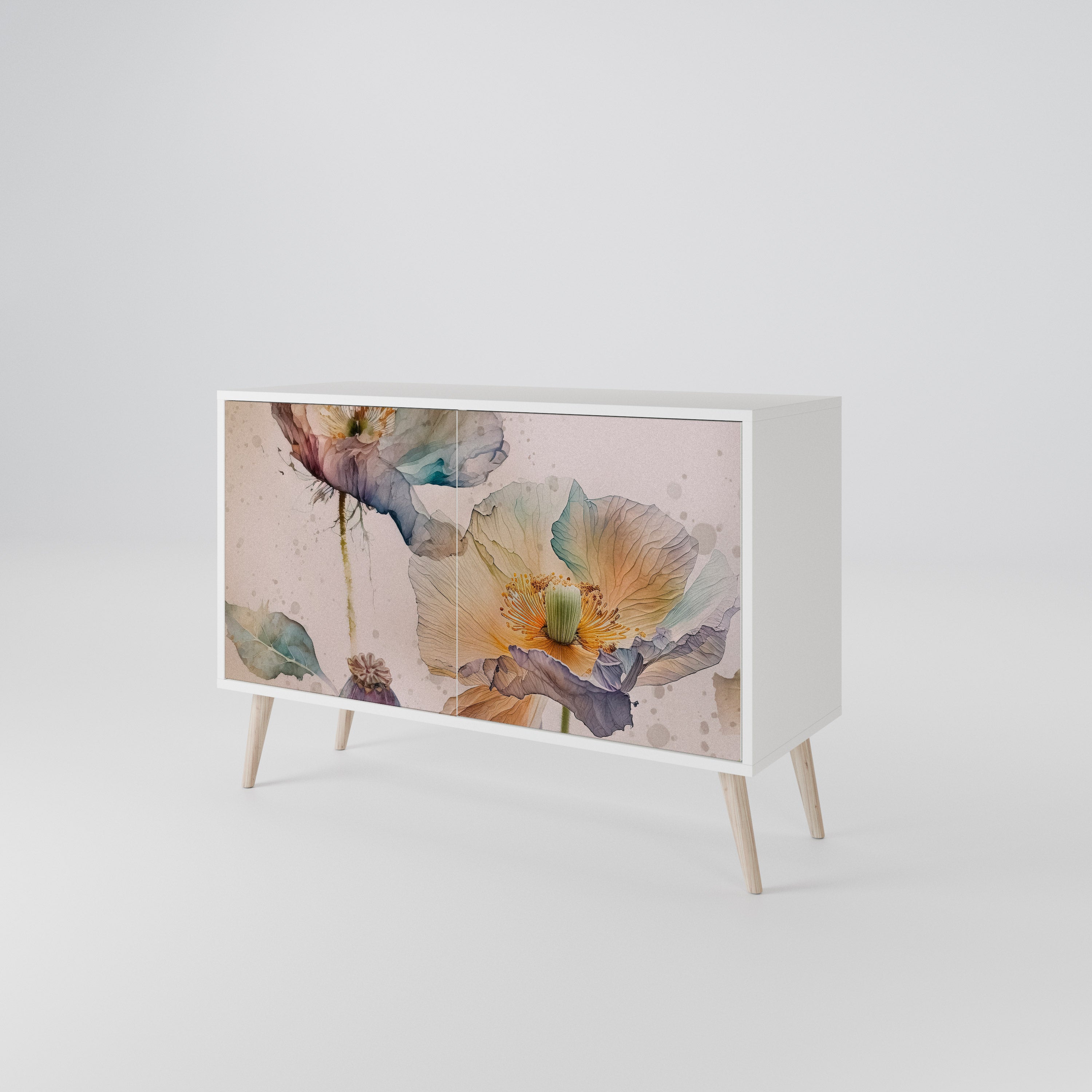 SOFTEN POPPY 2-türiges Sideboard