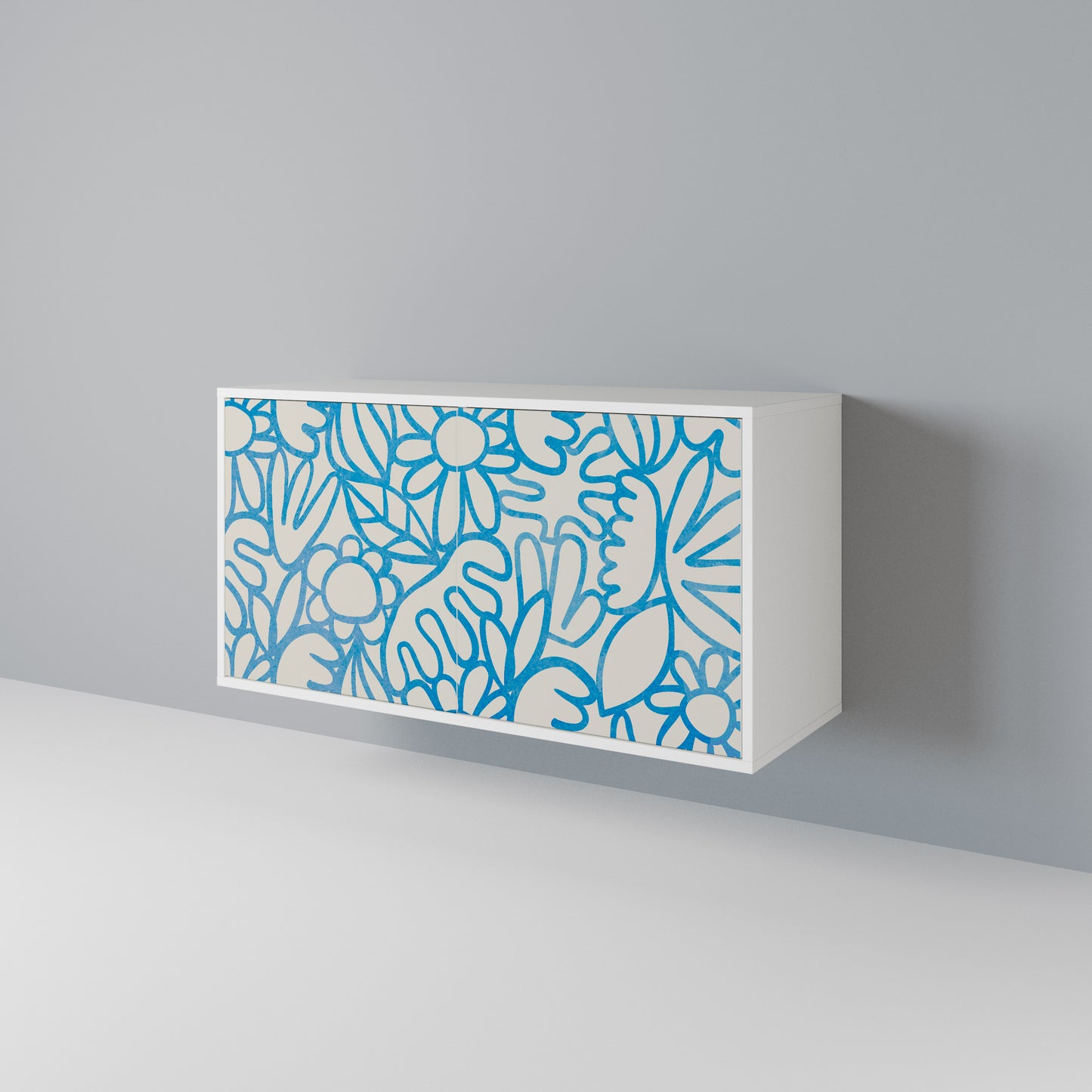 BLOOMY MORNING 2-türiges Sideboard