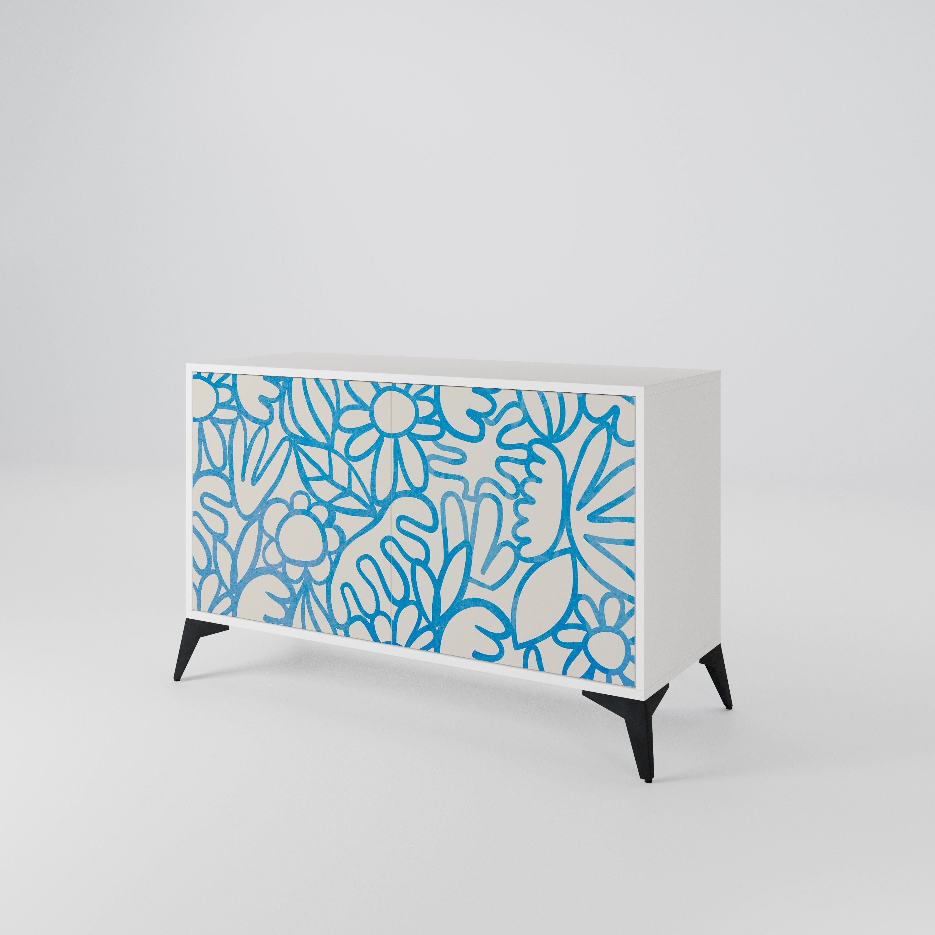 BLOOMY MORNING 2-türiges Sideboard