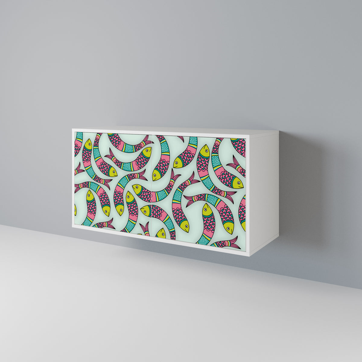 INDIAN FISH 2-türiges Sideboard