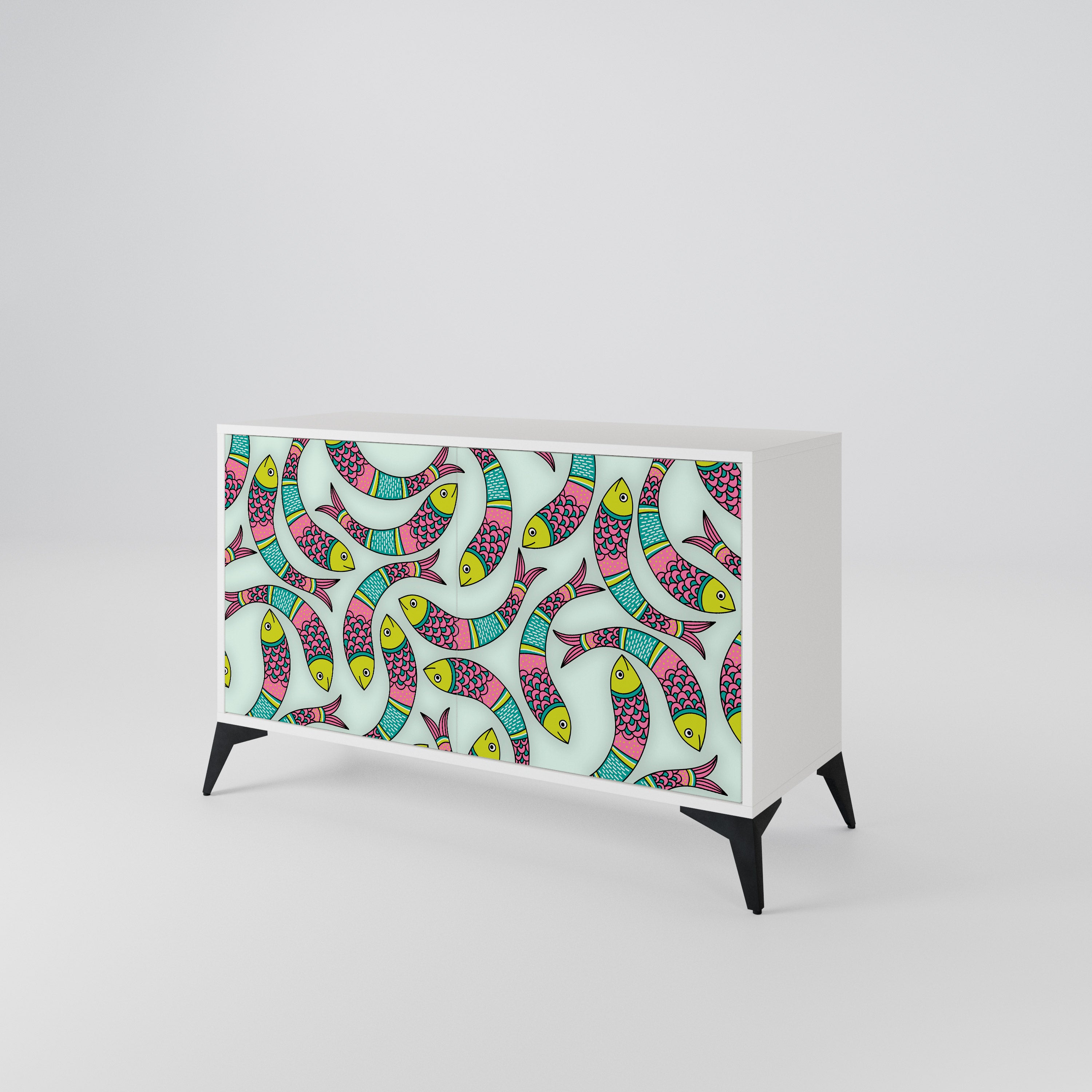 INDIAN FISH 2-türiges Sideboard