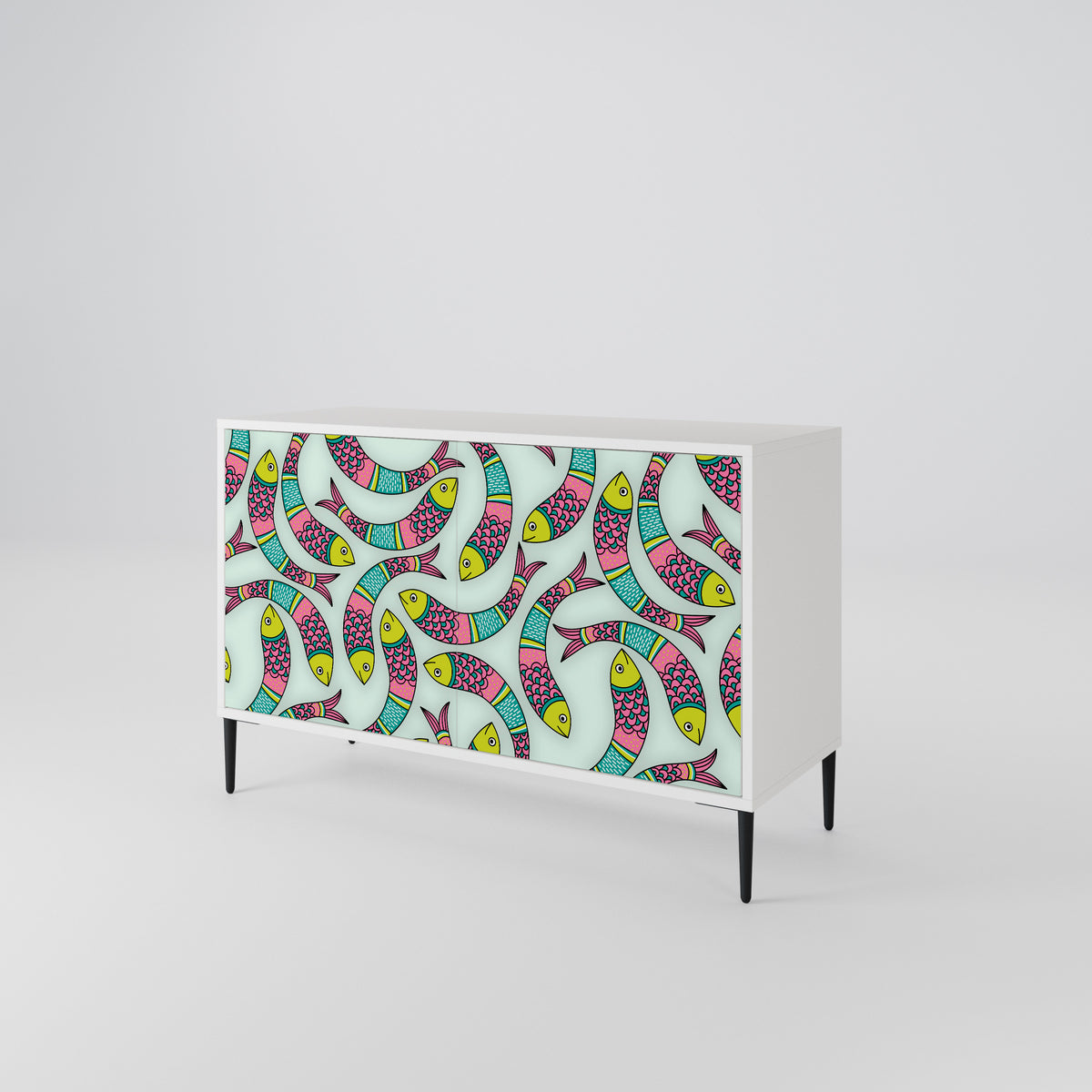INDIAN FISH 2-türiges Sideboard