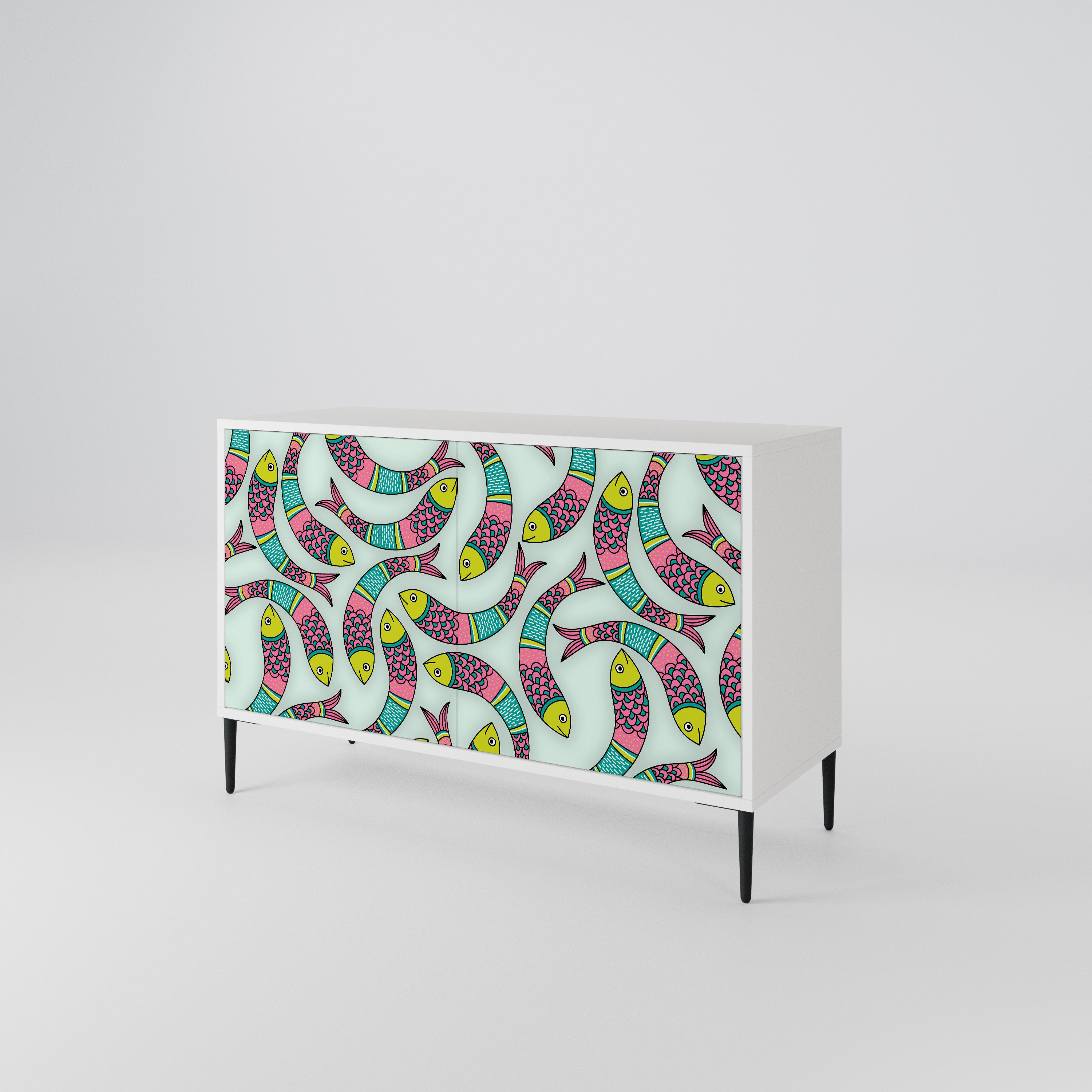 INDIAN FISH 2-türiges Sideboard