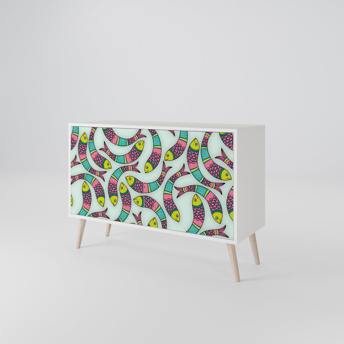 INDIAN FISH 2-türiges Sideboard