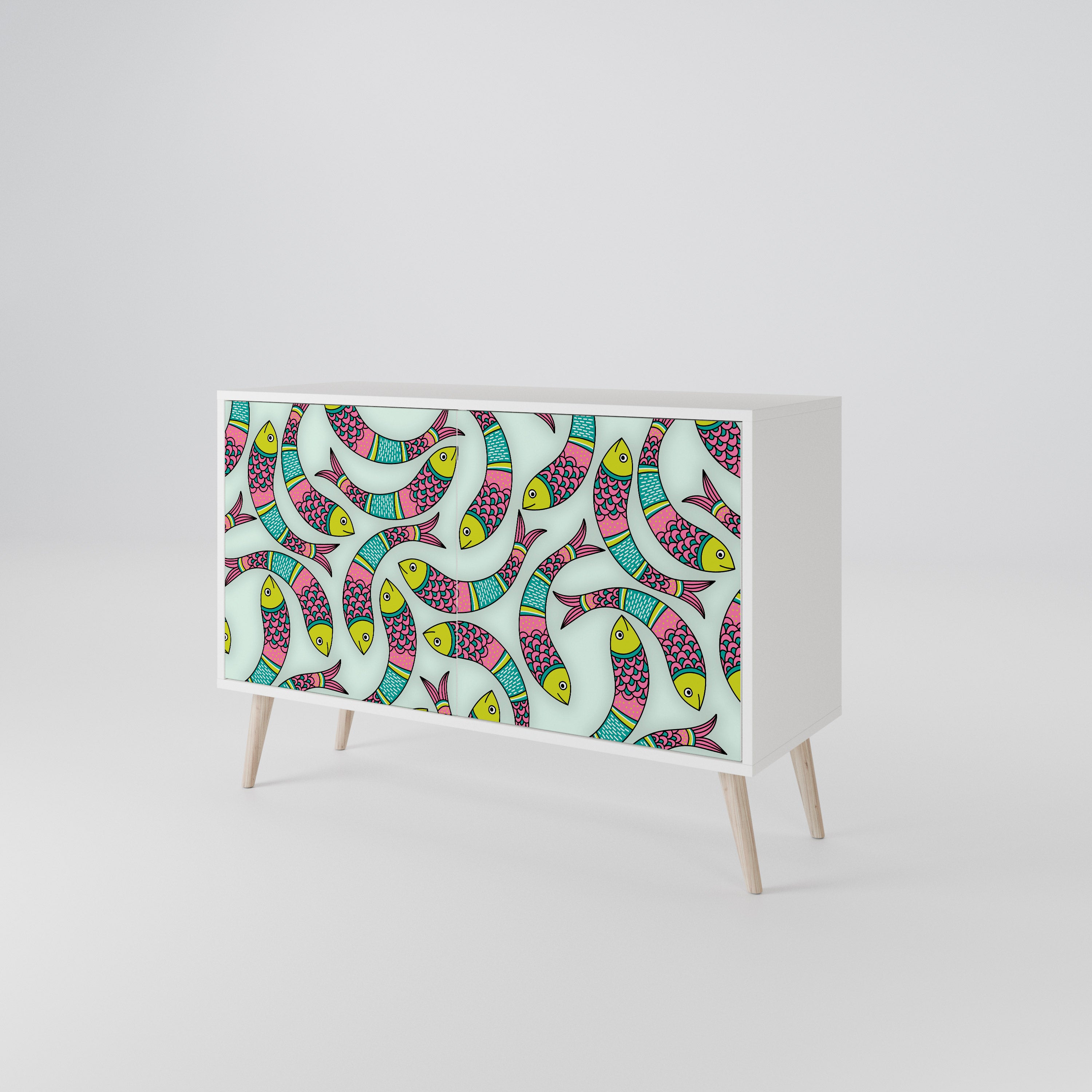 INDIAN FISH 2-türiges Sideboard