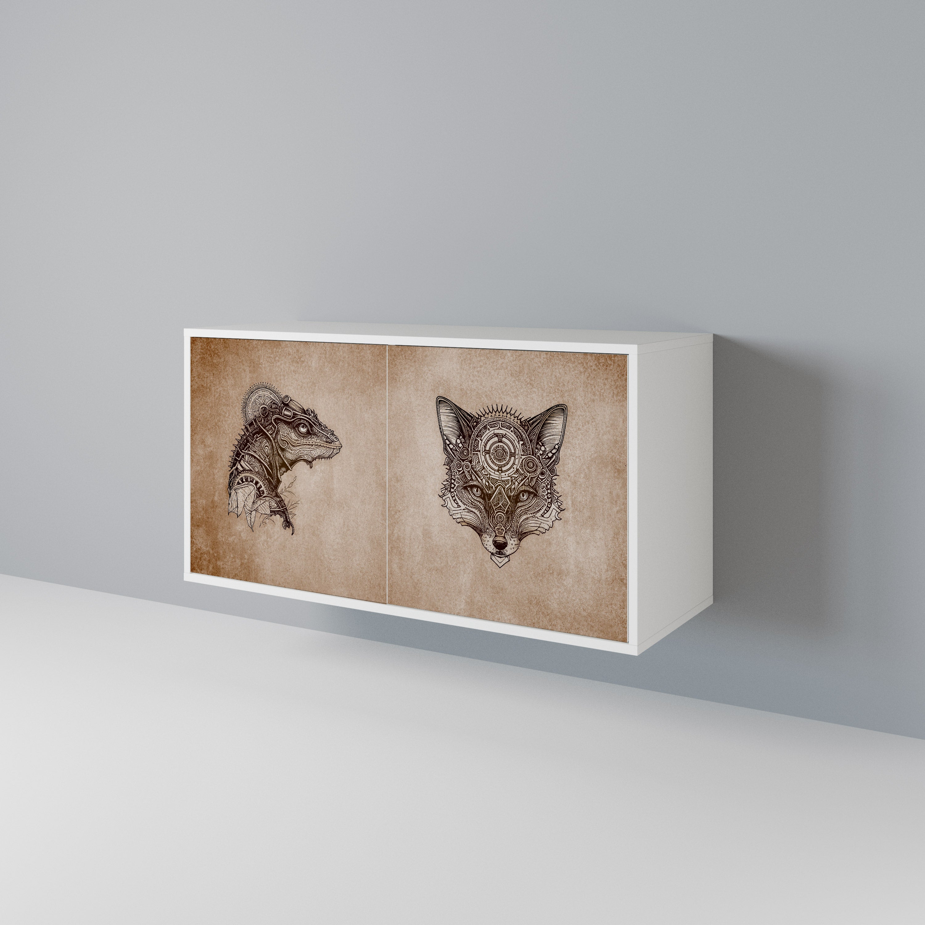 STEAMPUNK CLAN 2-türiges Sideboard
