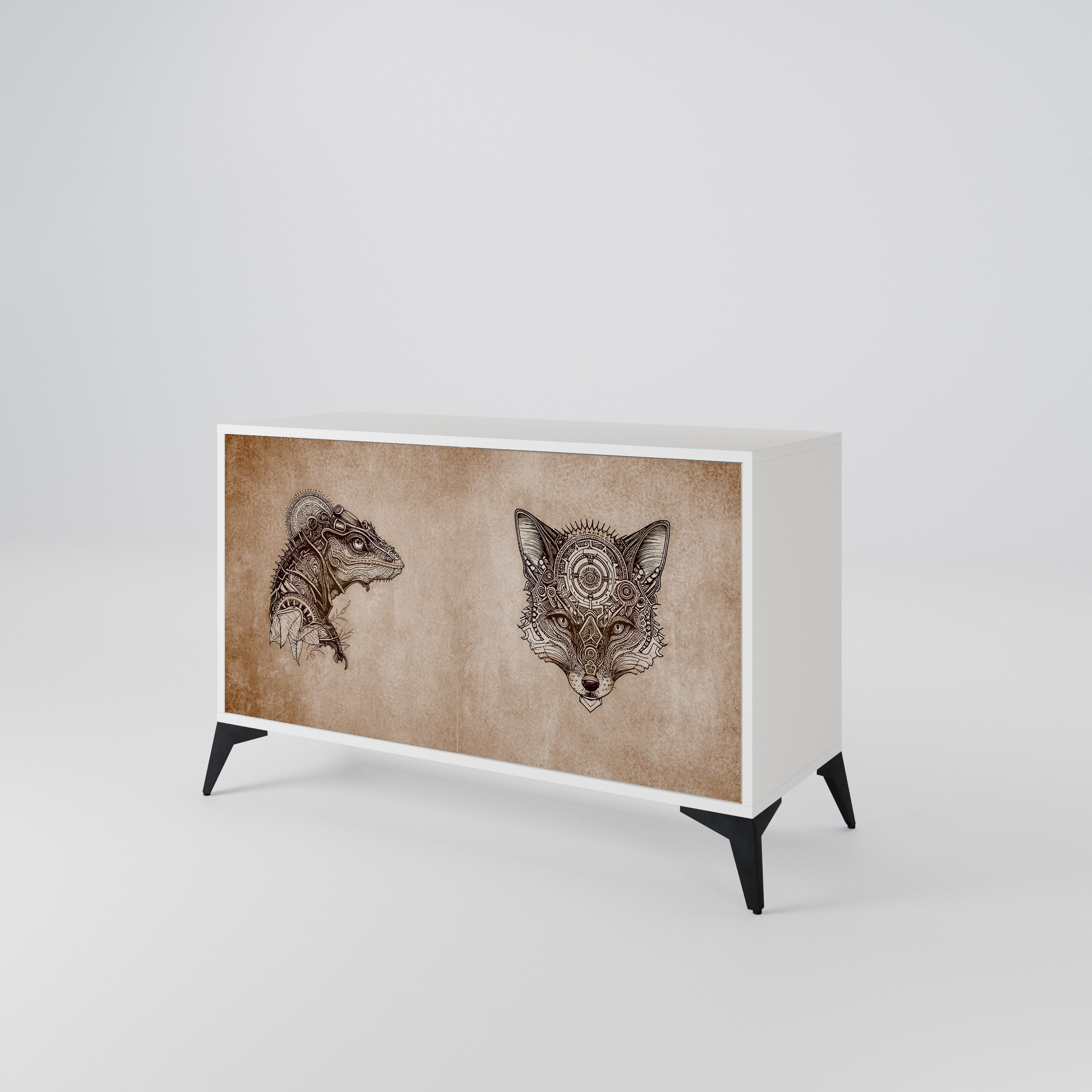 STEAMPUNK CLAN 2-türiges Sideboard