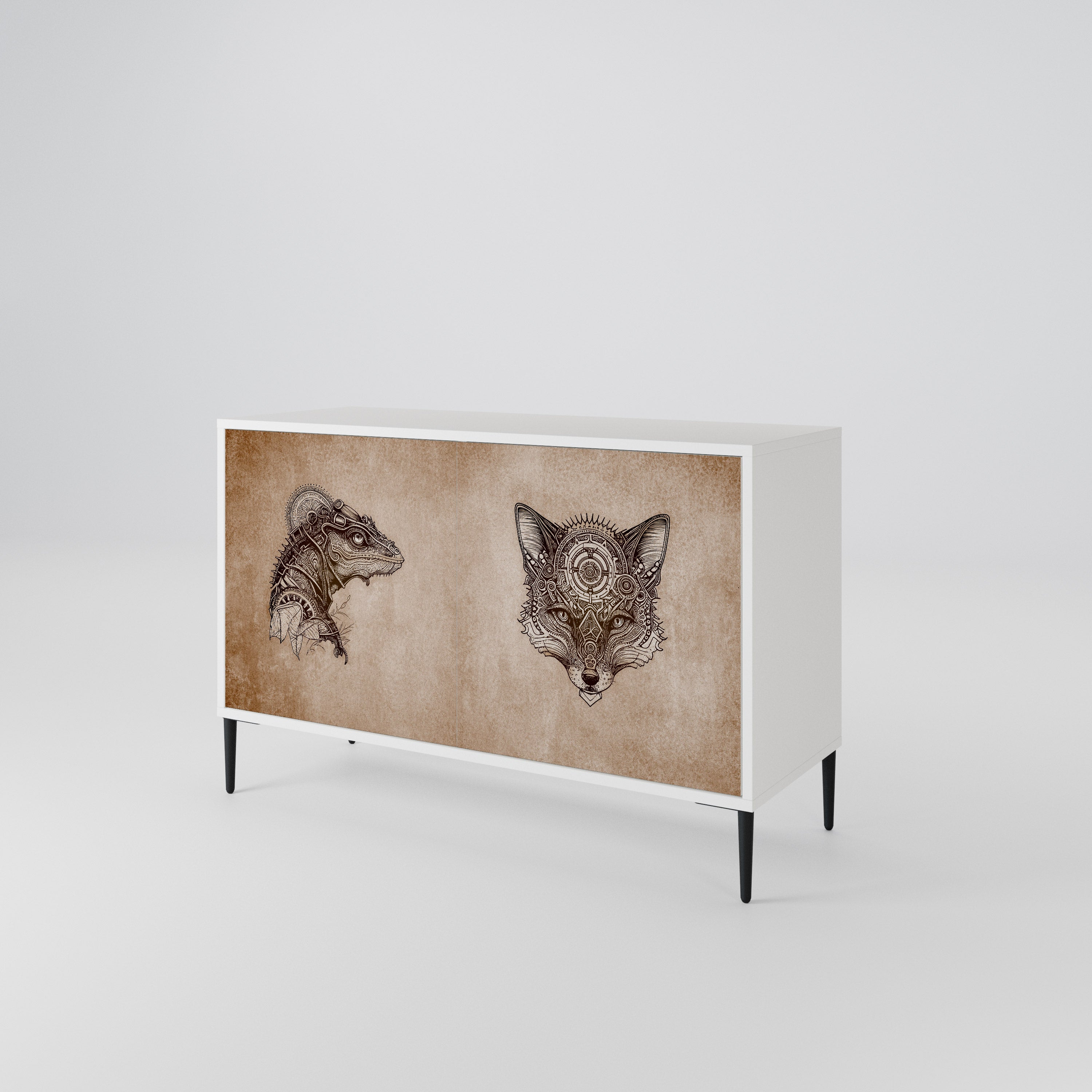 STEAMPUNK CLAN 2-türiges Sideboard