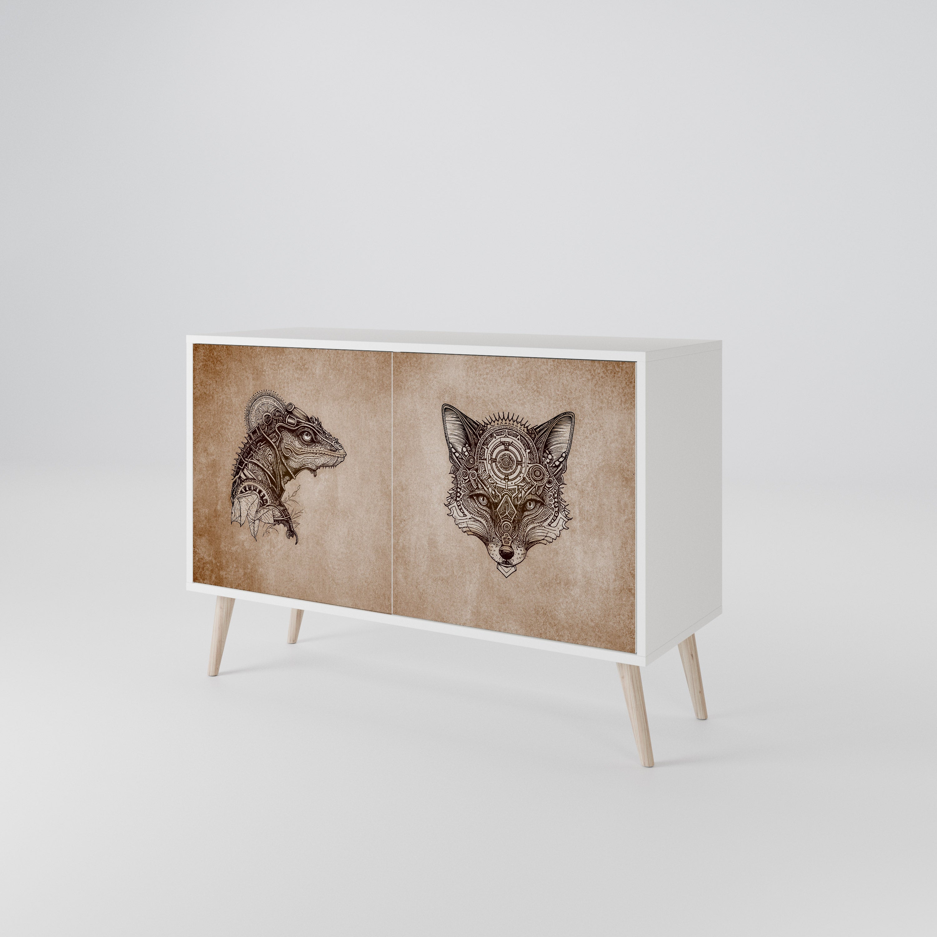 STEAMPUNK CLAN 2-türiges Sideboard