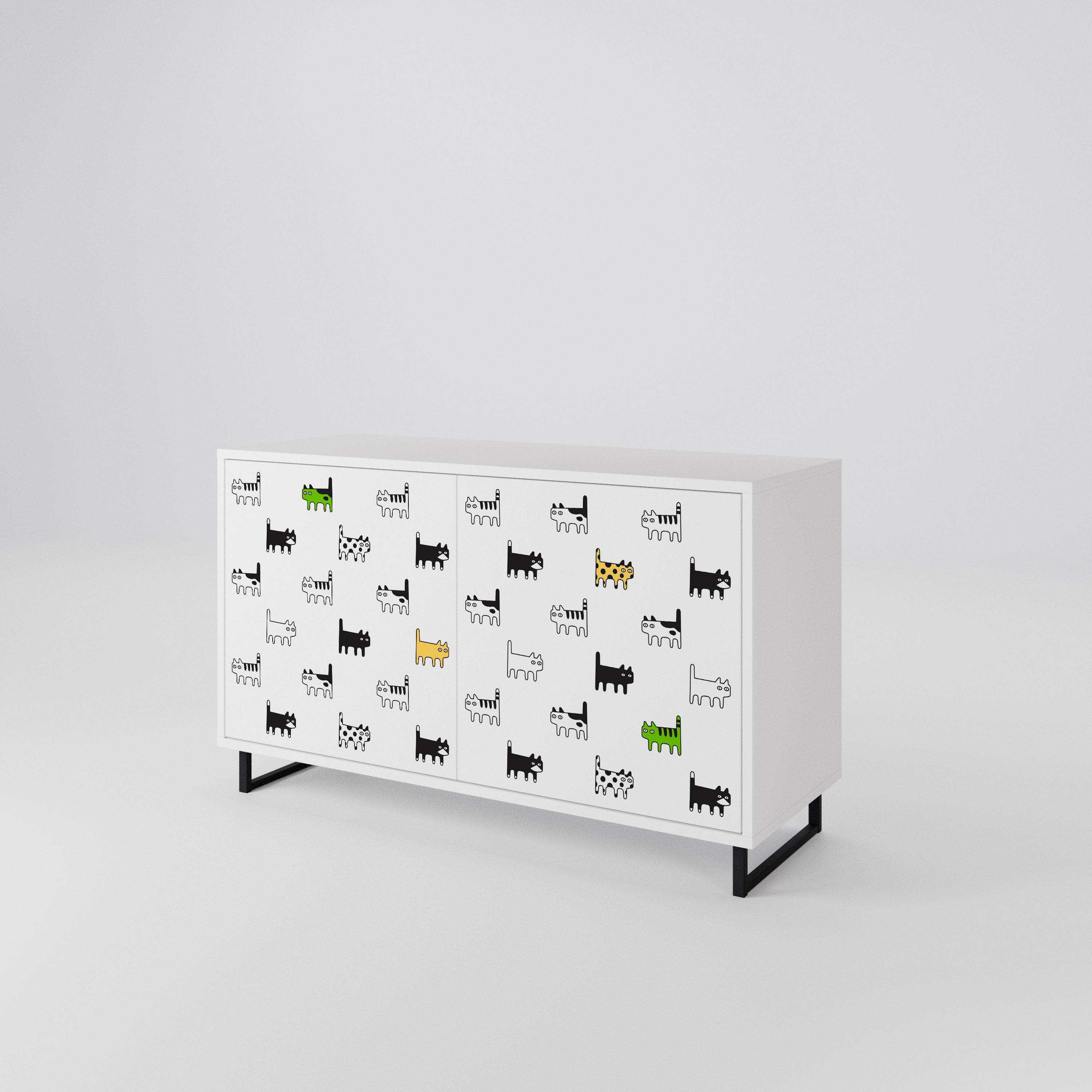 CATS COMPILATION 2-türiges Sideboard