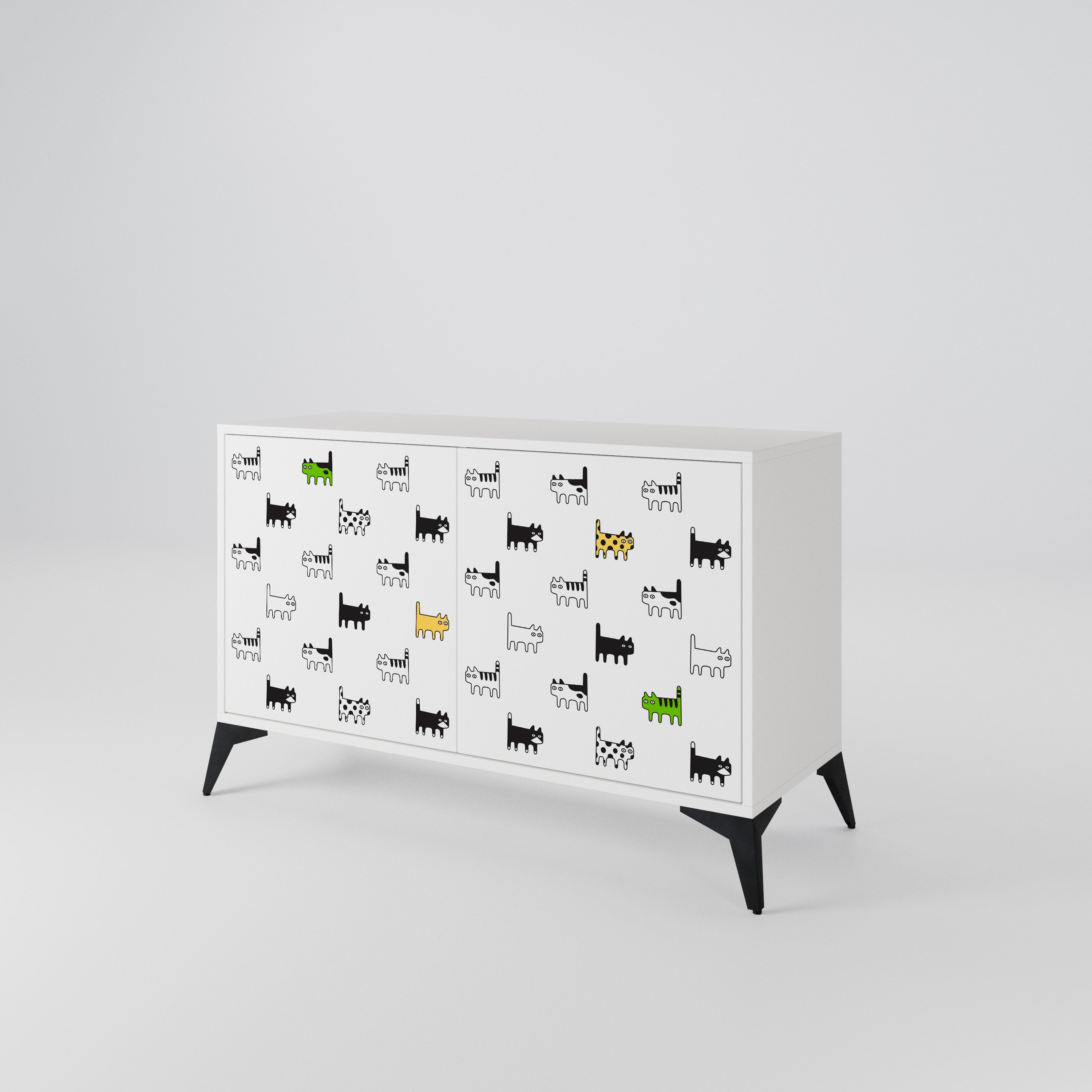 CATS COMPILATION 2-türiges Sideboard