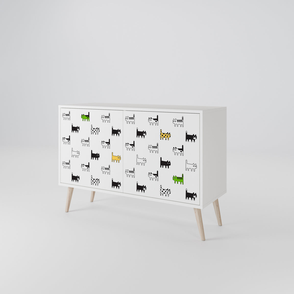 CATS COMPILATION 2-türiges Sideboard