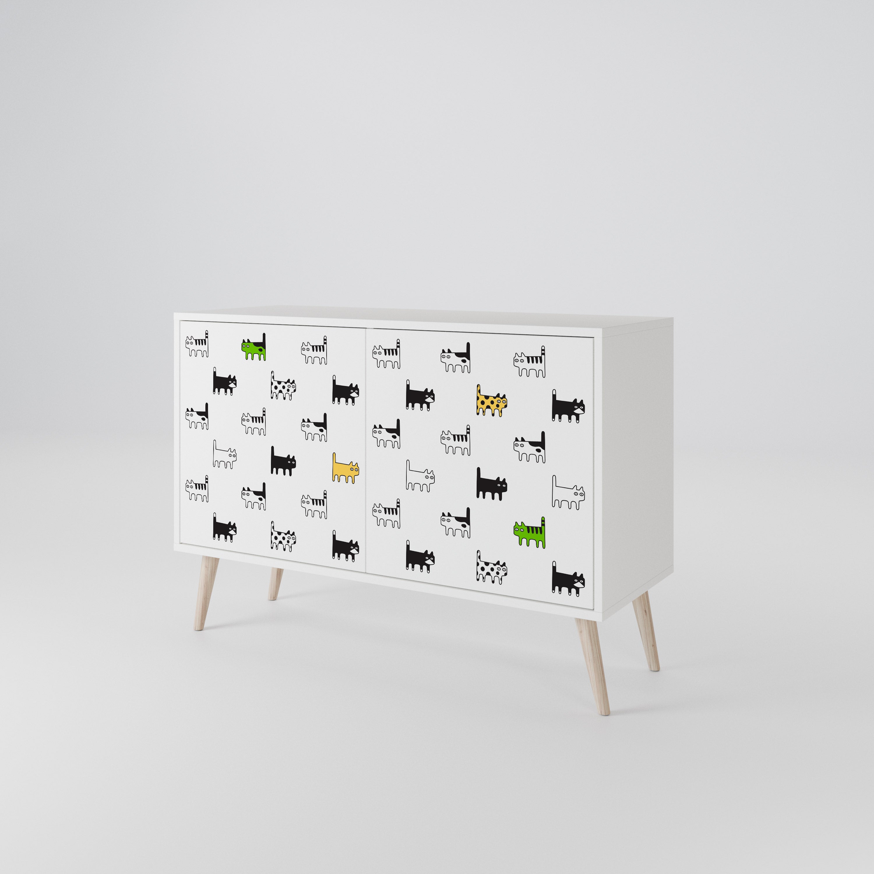 CATS COMPILATION 2-türiges Sideboard