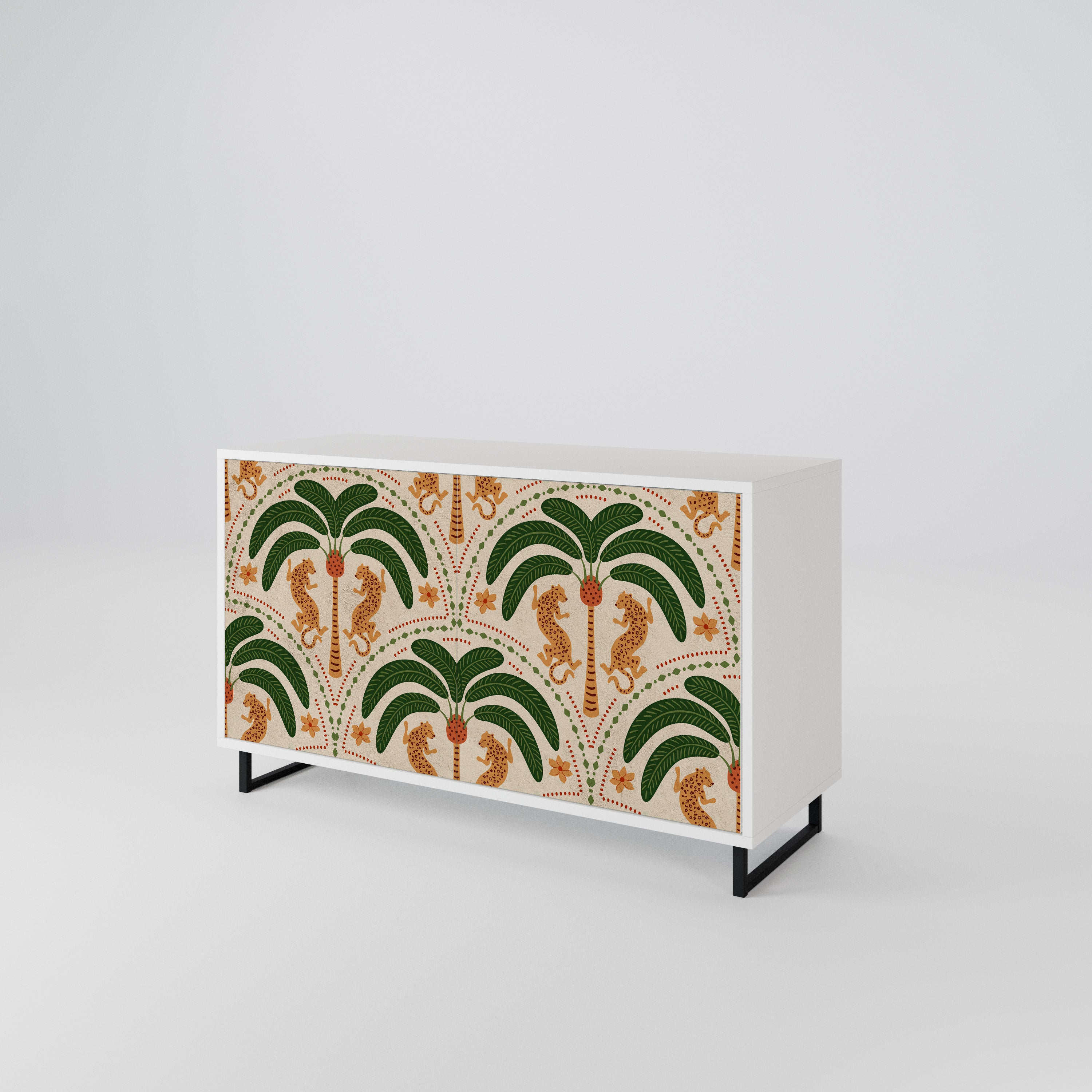DANCING PREDATORS 2-türiges Sideboard