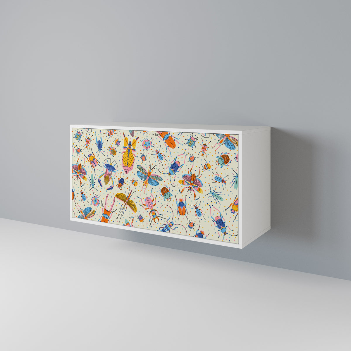 COLORFUL INSECTS 2-türiges Sideboard