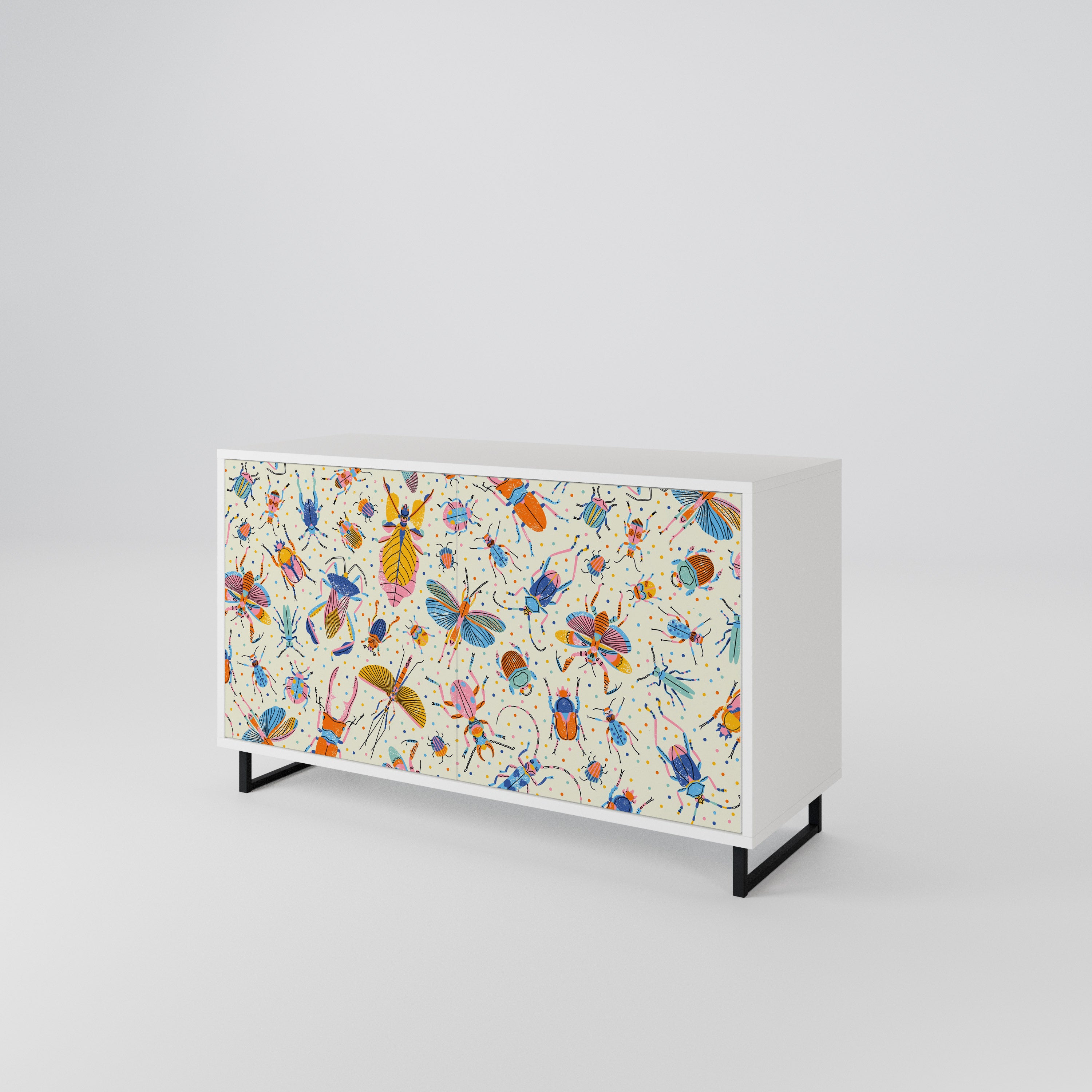 COLORFUL INSECTS 2-türiges Sideboard