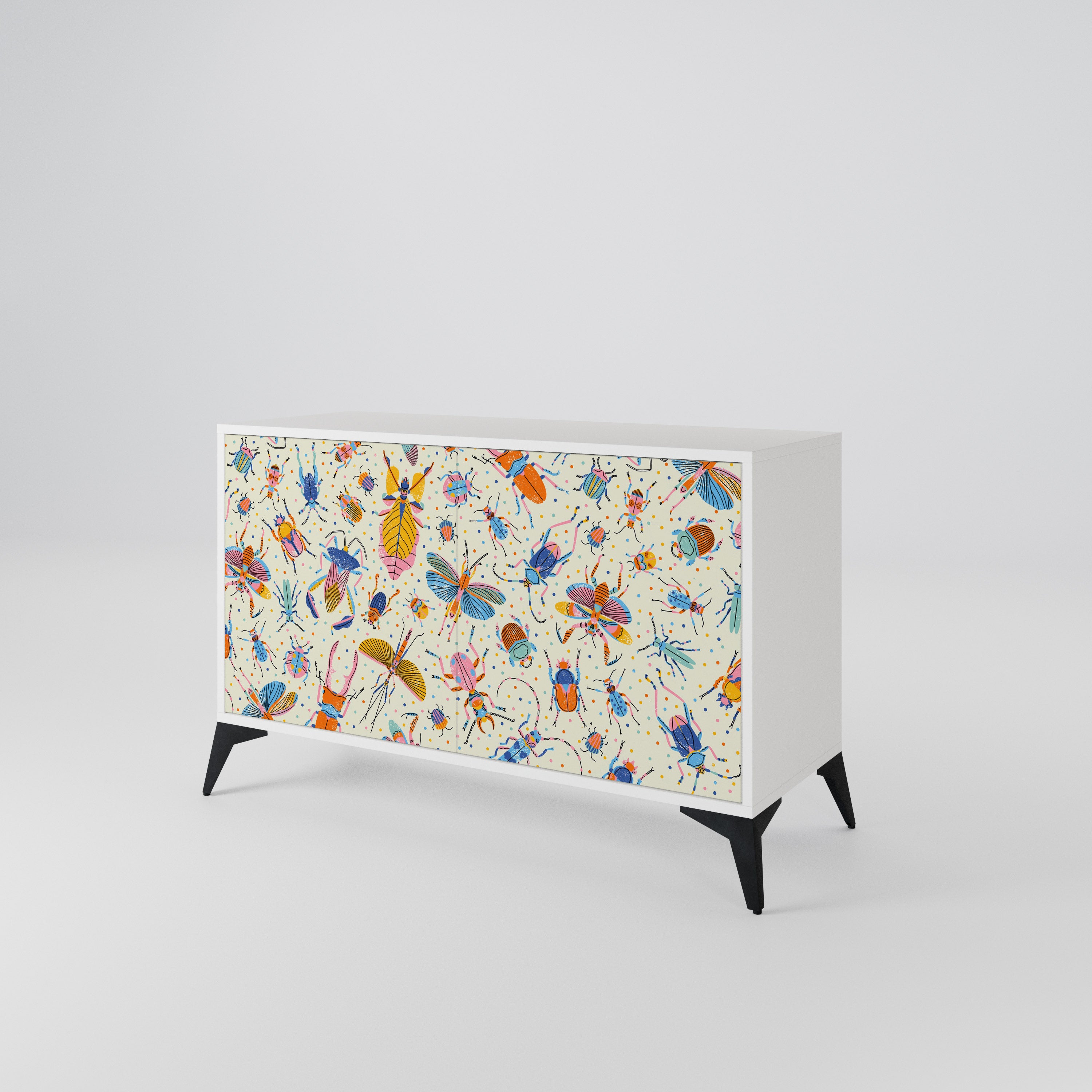 COLORFUL INSECTS 2-türiges Sideboard