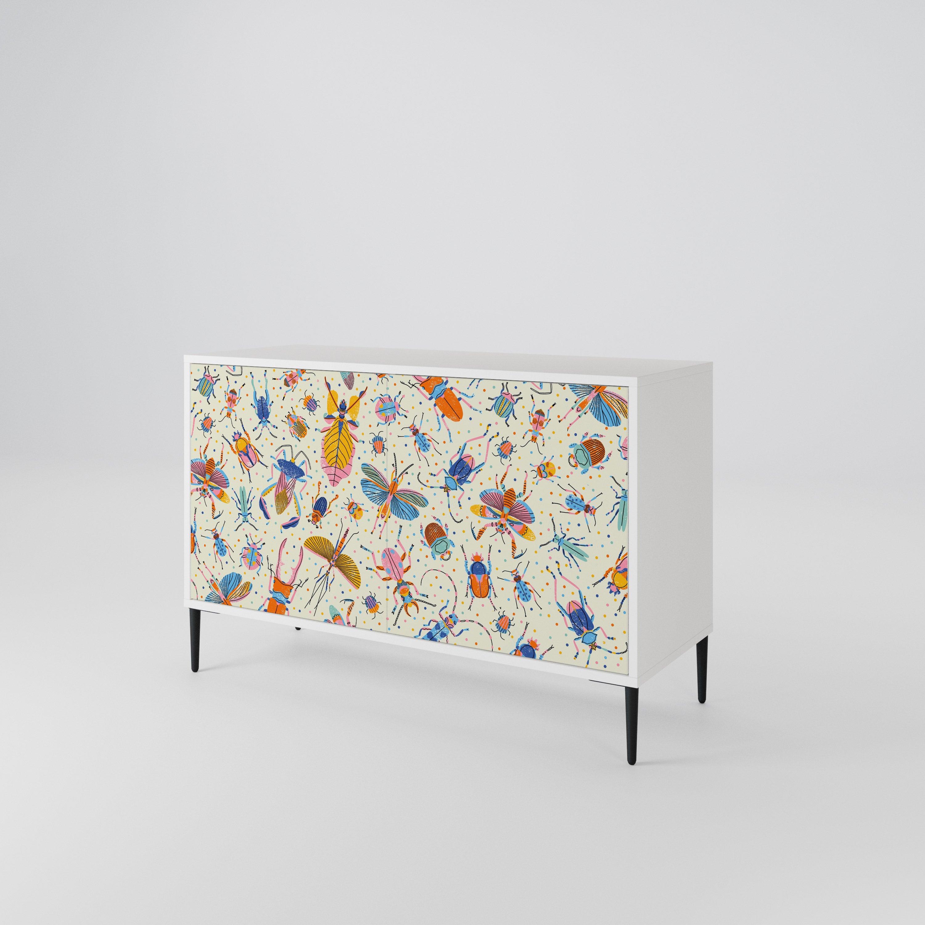 COLORFUL INSECTS 2-türiges Sideboard