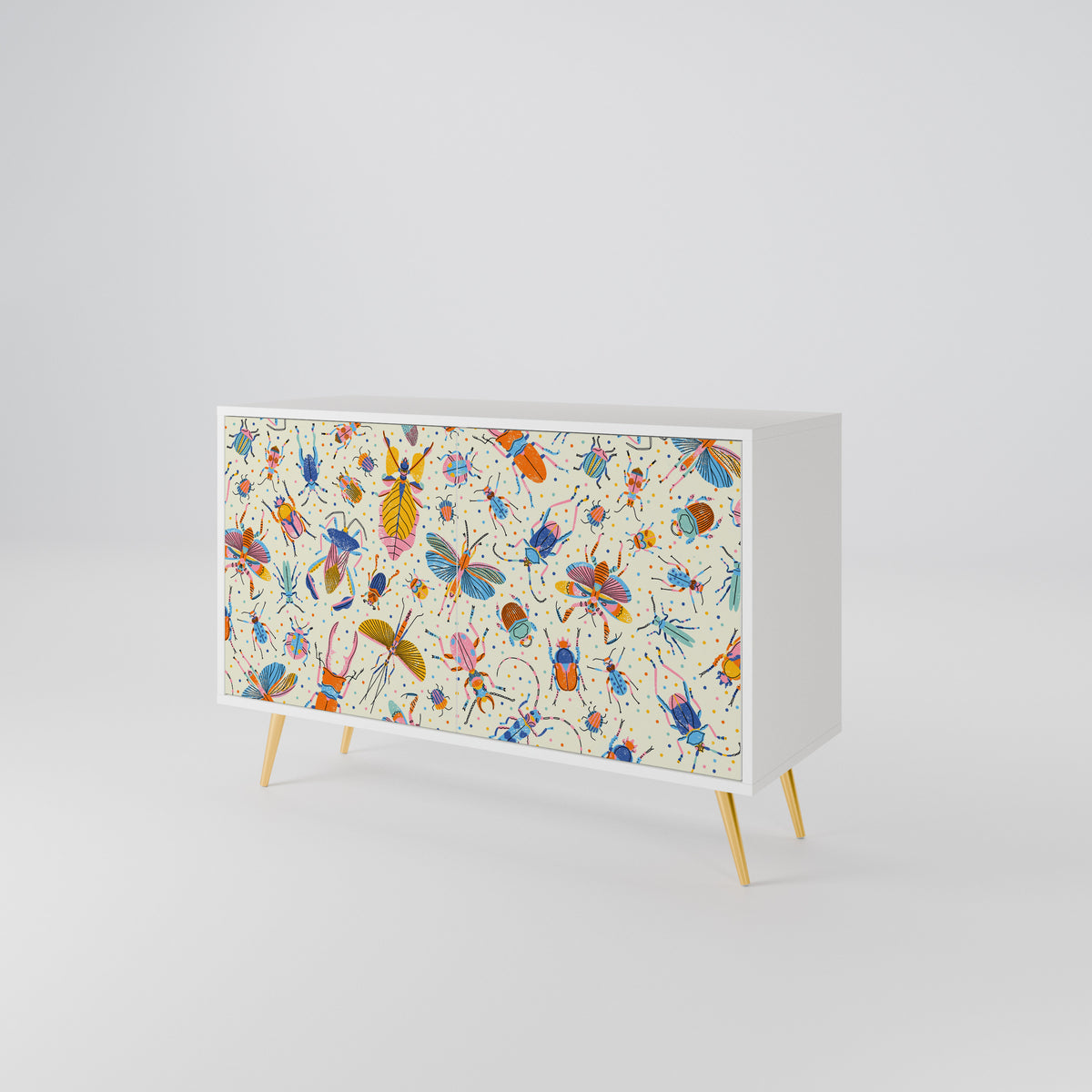 COLORFUL INSECTS 2-türiges Sideboard