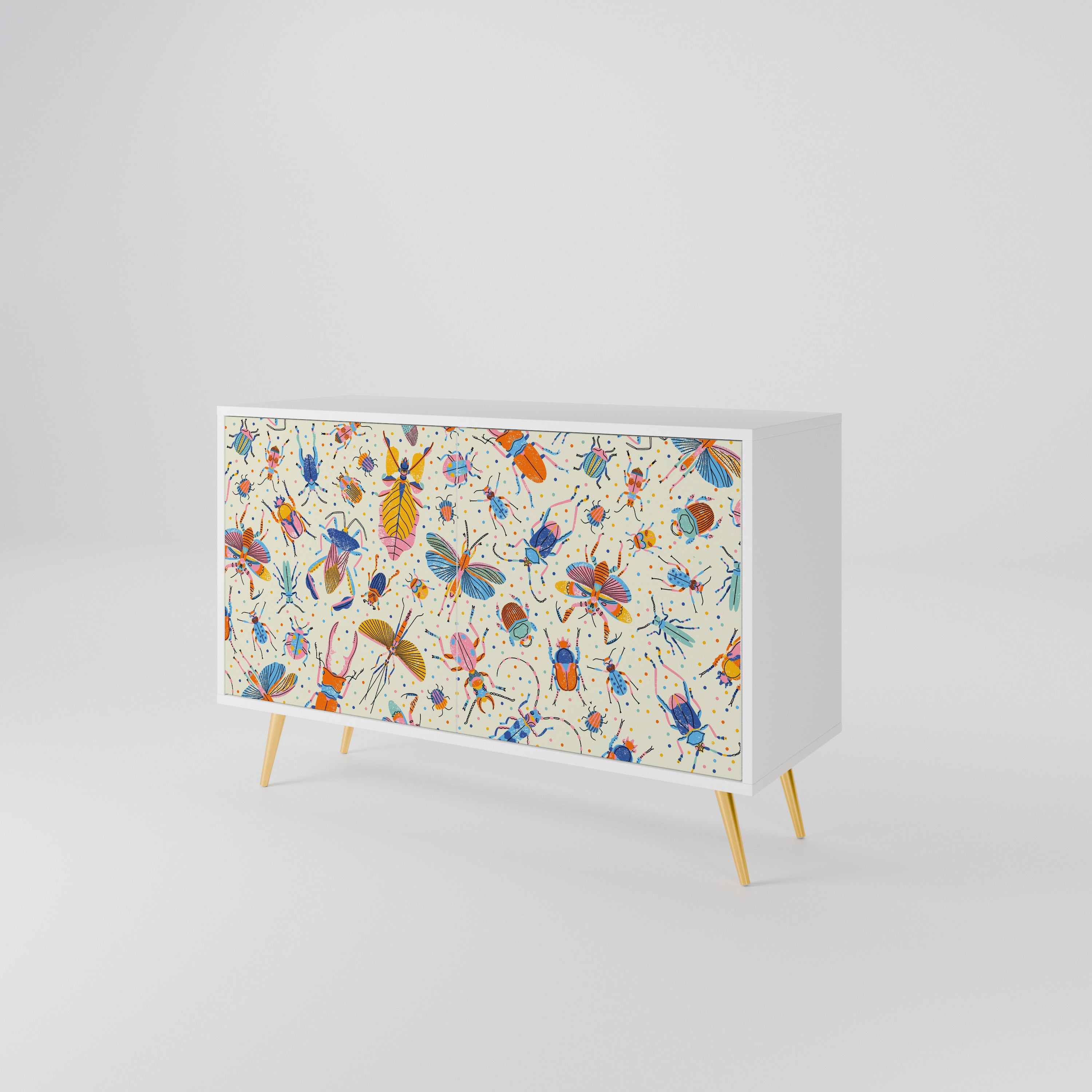 COLORFUL INSECTS 2-türiges Sideboard