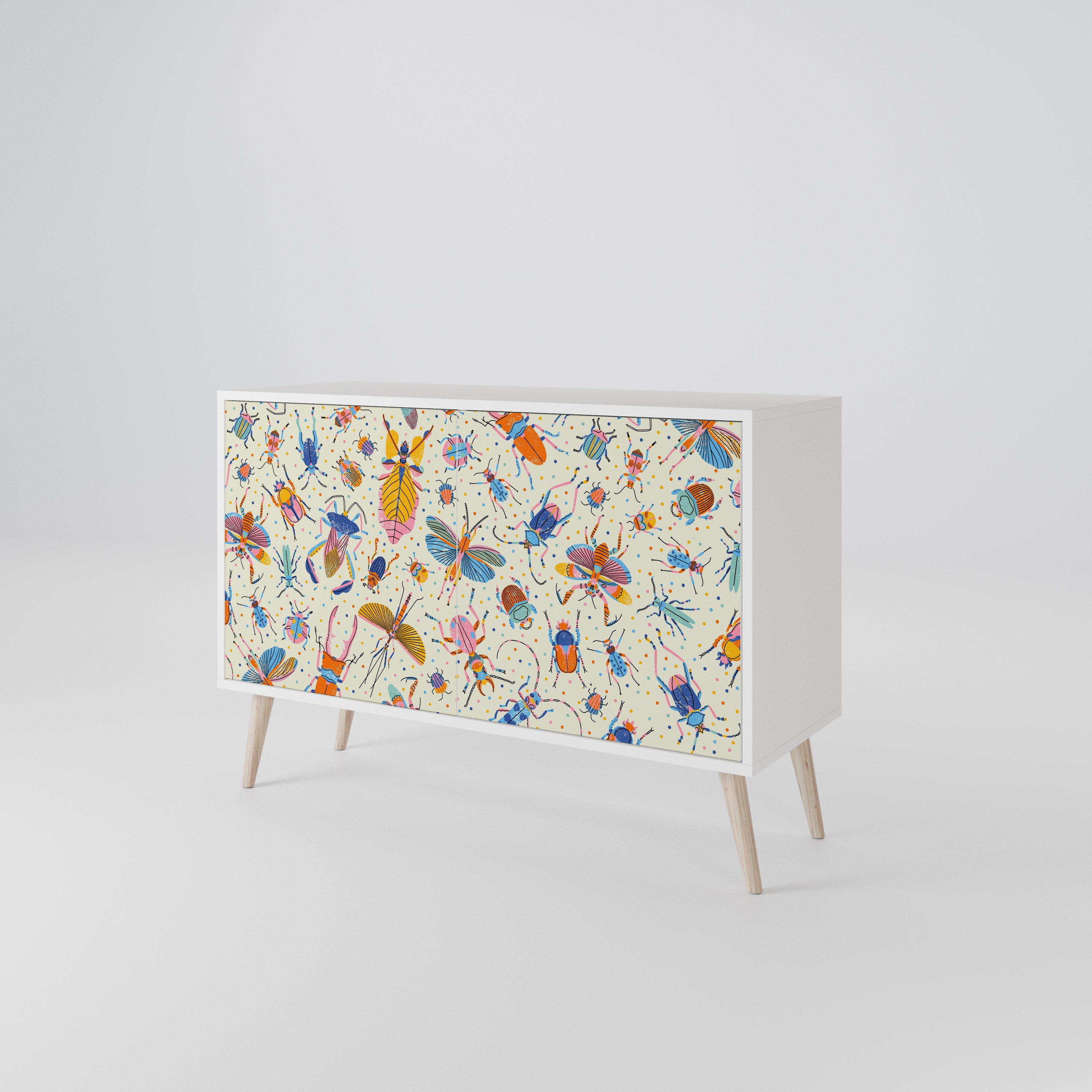 COLORFUL INSECTS 2-türiges Sideboard