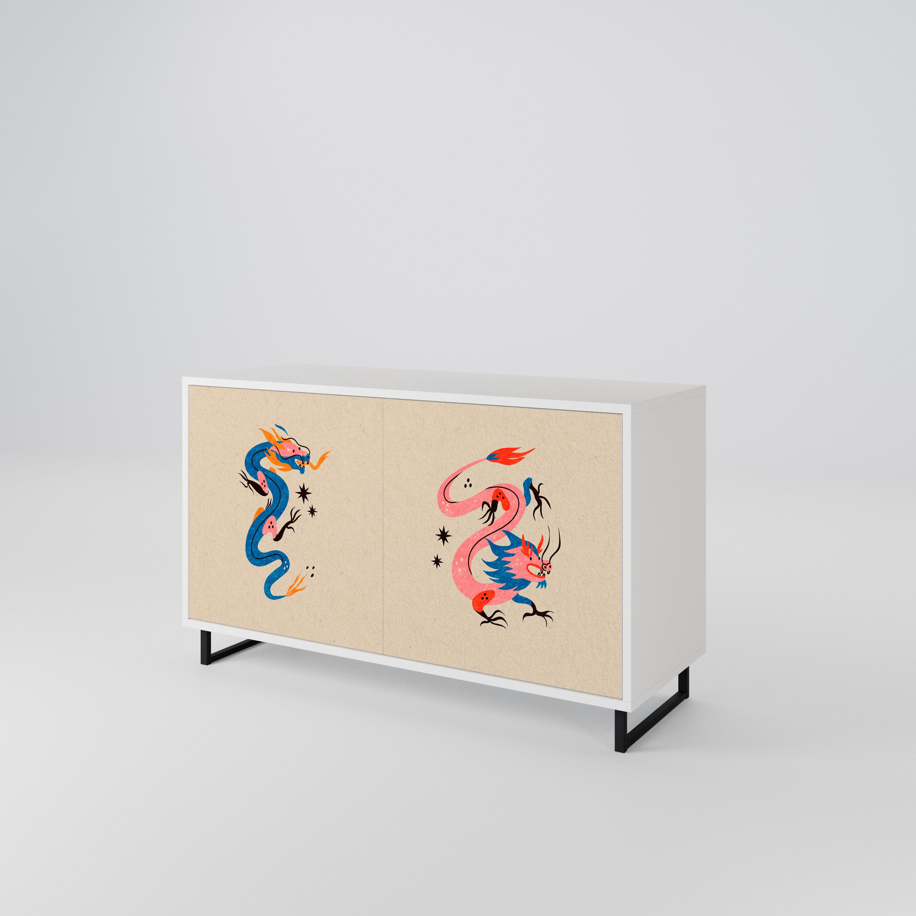 MYTHOLOGICAL CREATURES 2-türiges Sideboard
