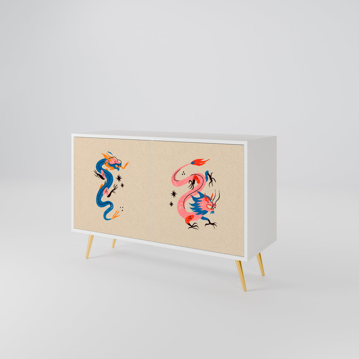 MYTHOLOGICAL CREATURES 2-türiges Sideboard