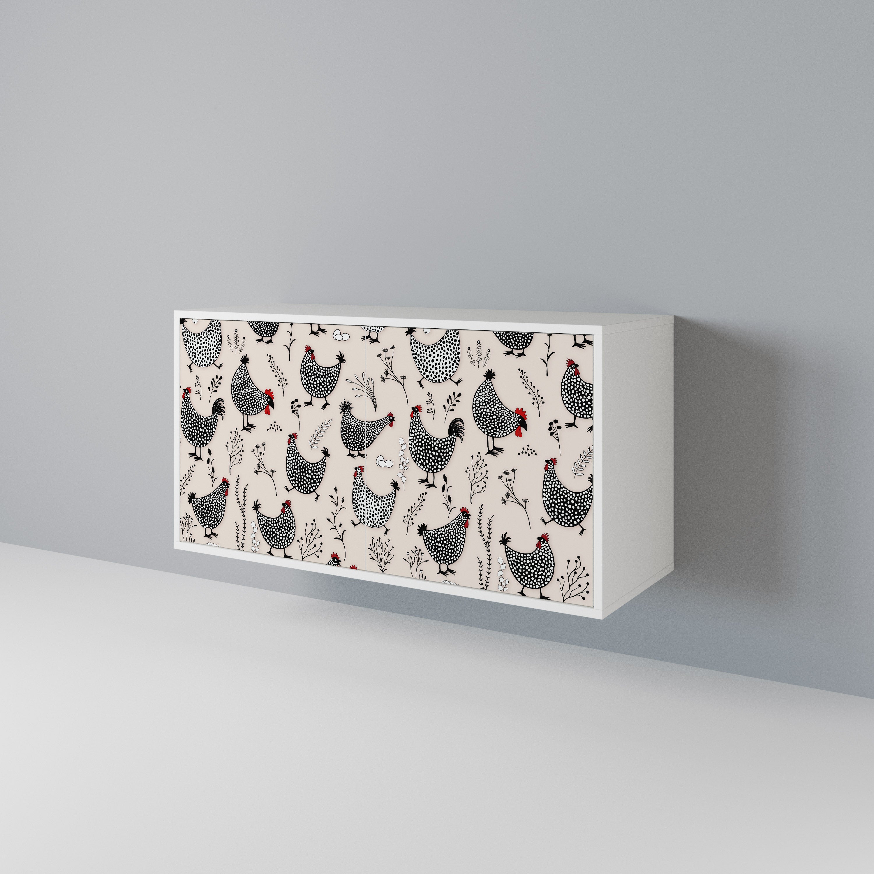 HAPPY HENS 2-türiges Sideboard