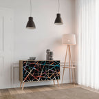 POLYGON VERVE Sideboard mit 2 Türen in Eiche-Optik
